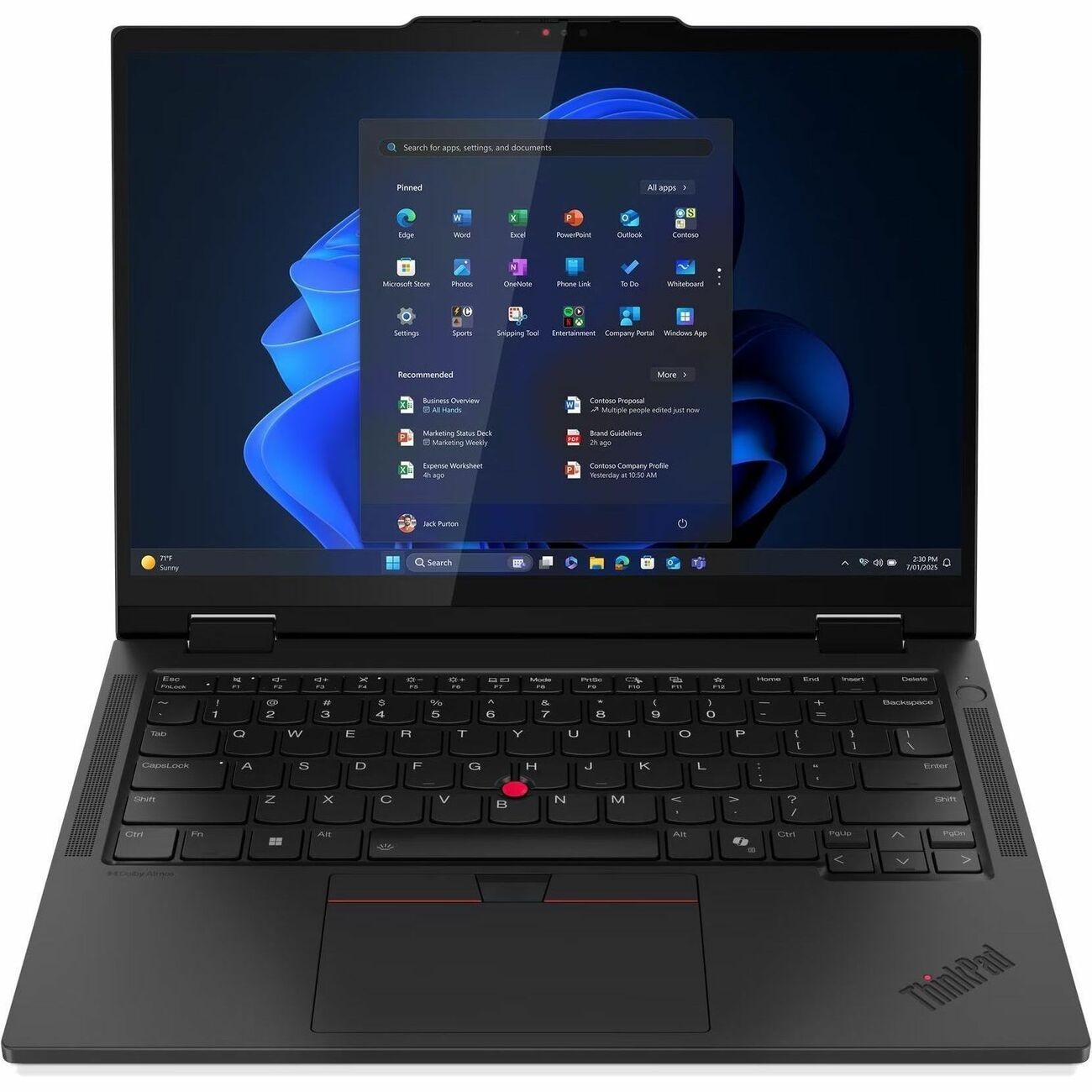 Lenovo 21R30011US ThinkPad T14s 14″ Touchscreen 2-in-1 Notebook