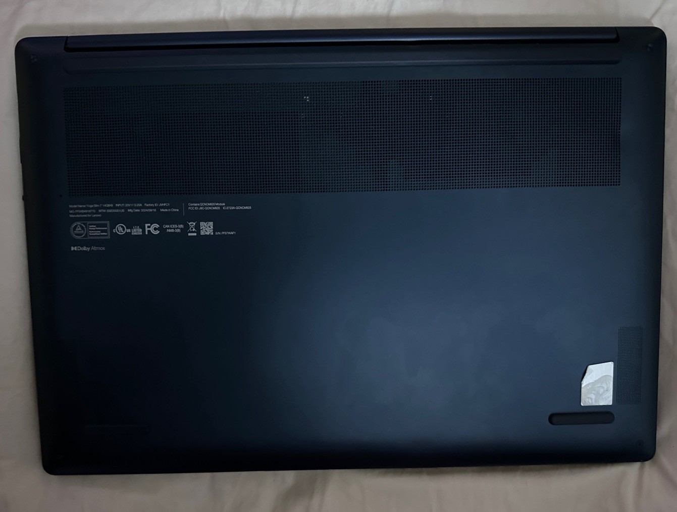 Lenovo Yoga Slim 7x 14.5 QHD+ TOUCH 3.42 GHz Snapdragon X Elite 16GB 512GB SSD