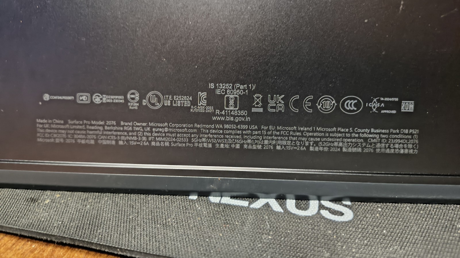 Microsoft Surface Pro 11th Edition 13″ Snapdragon X Elite 16GB 512TB SSD