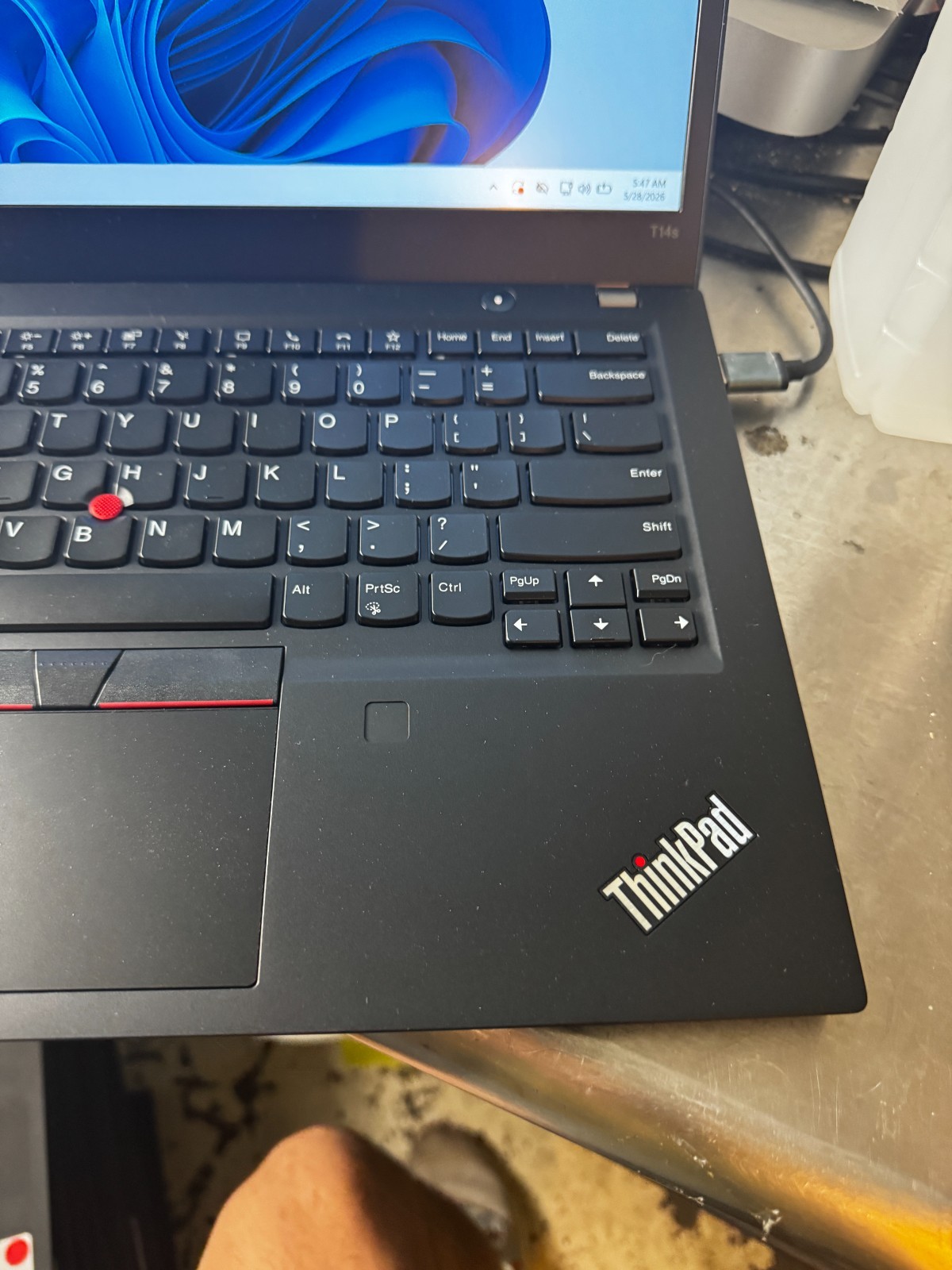 Lenovo ThinkPad T15 Core I7-10610 256GB SSD 16GB RAM Laptop *Read #5794