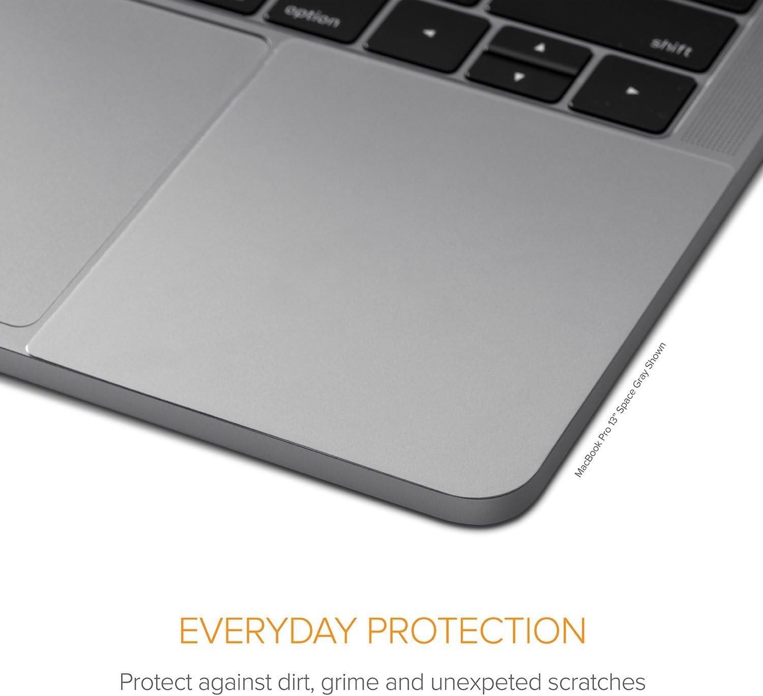 Premium Palm Rest Protector Skin Cover Set for 2019 MacBook Pro 16″ Space Grey