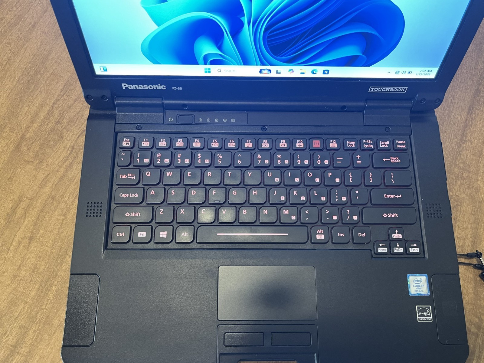 Panasonic Toughbook FZ-55 Core i7-8665u 1.90GHz 16GB 512 M.2 SSD,W11 TouchScreen