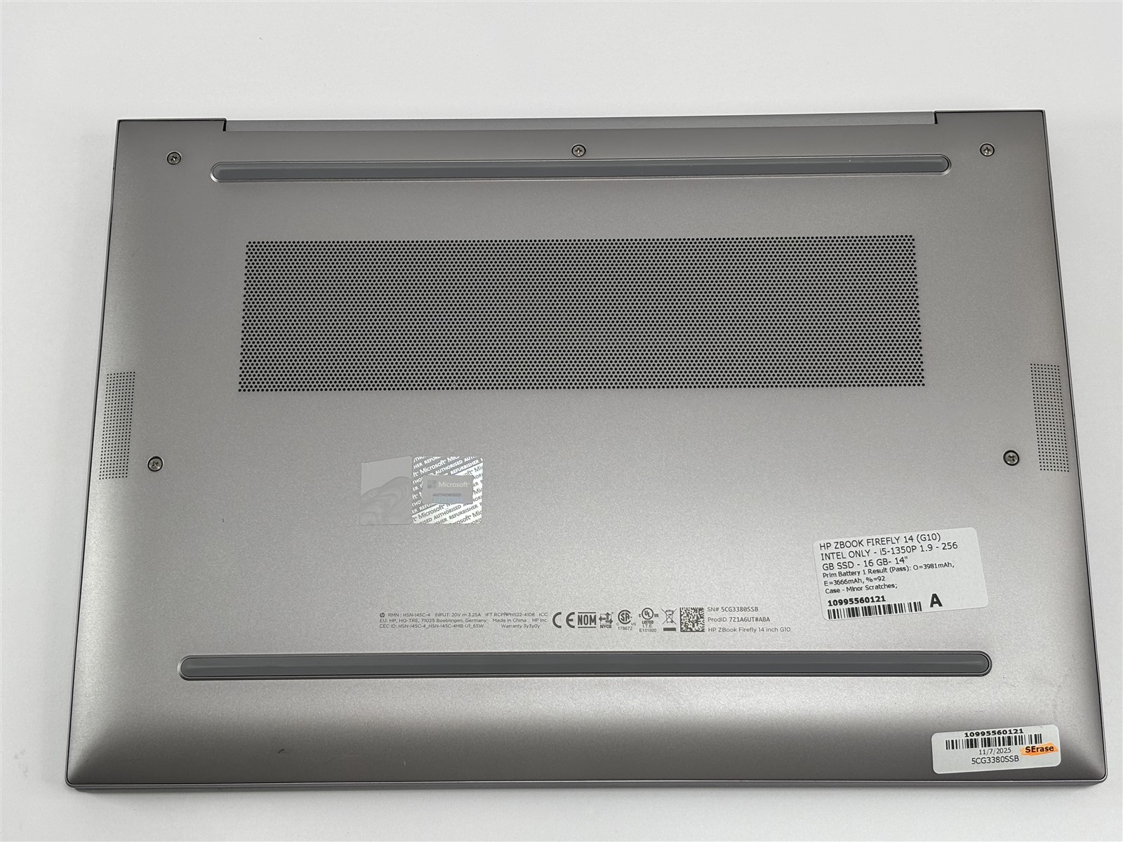 HP ZBook Firefly G10 14″ Core i5-1350P 16GB 256GB SSD Backlit Business