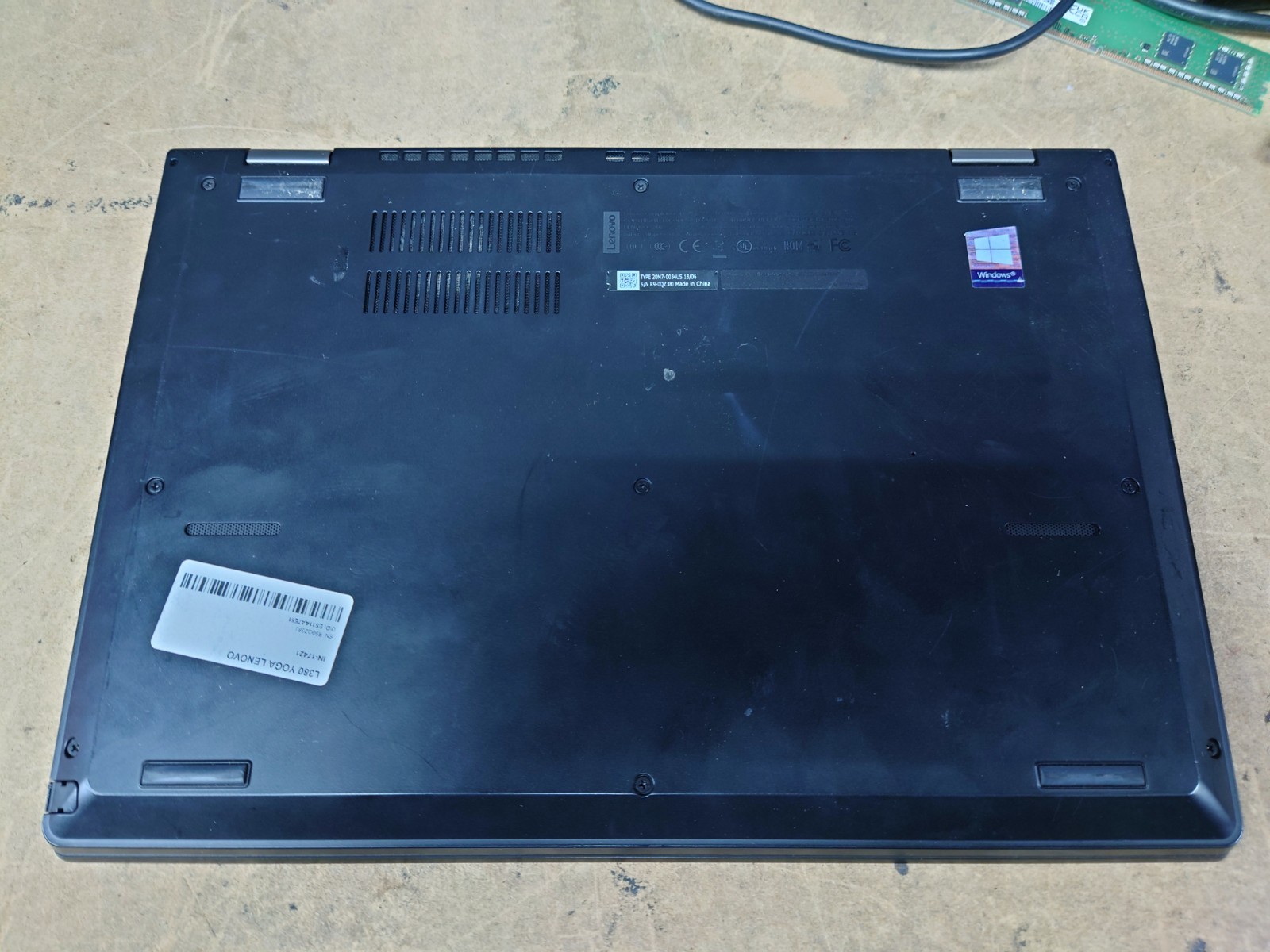 Lenovo ThinkPad L380 Yoga 13.3″ FHD i5-8250U 8GB RAM No OS/SSD