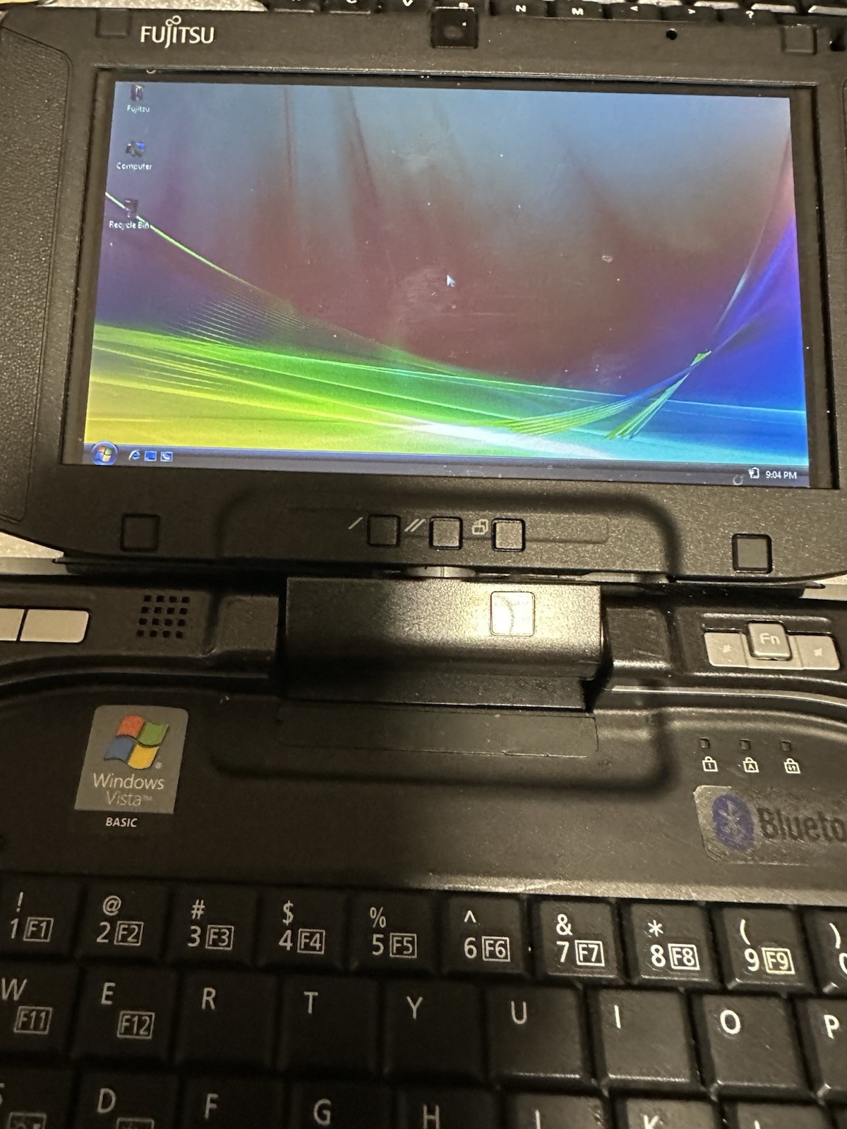Fujitsu Lifebook U810 with Windows Vista OS