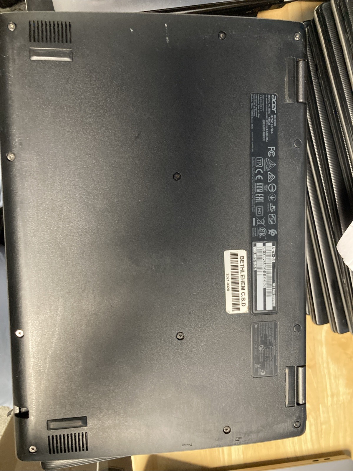 LOT OF 13- Acer Chromebook/Tablet R752TN INTEL 4GB 32GB Model N18Q6 *READ*