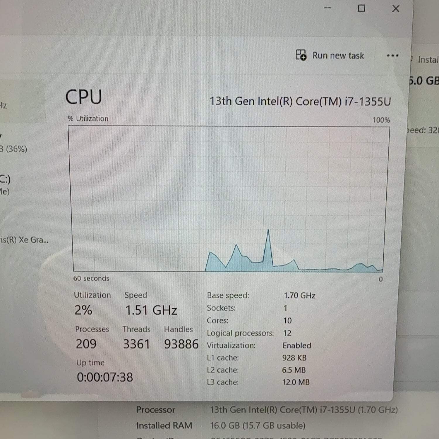 HP Envy x360 15-EW1057NR 15.6″ i7-1355U 1.7GHz 16GB RAM 512GB SSD