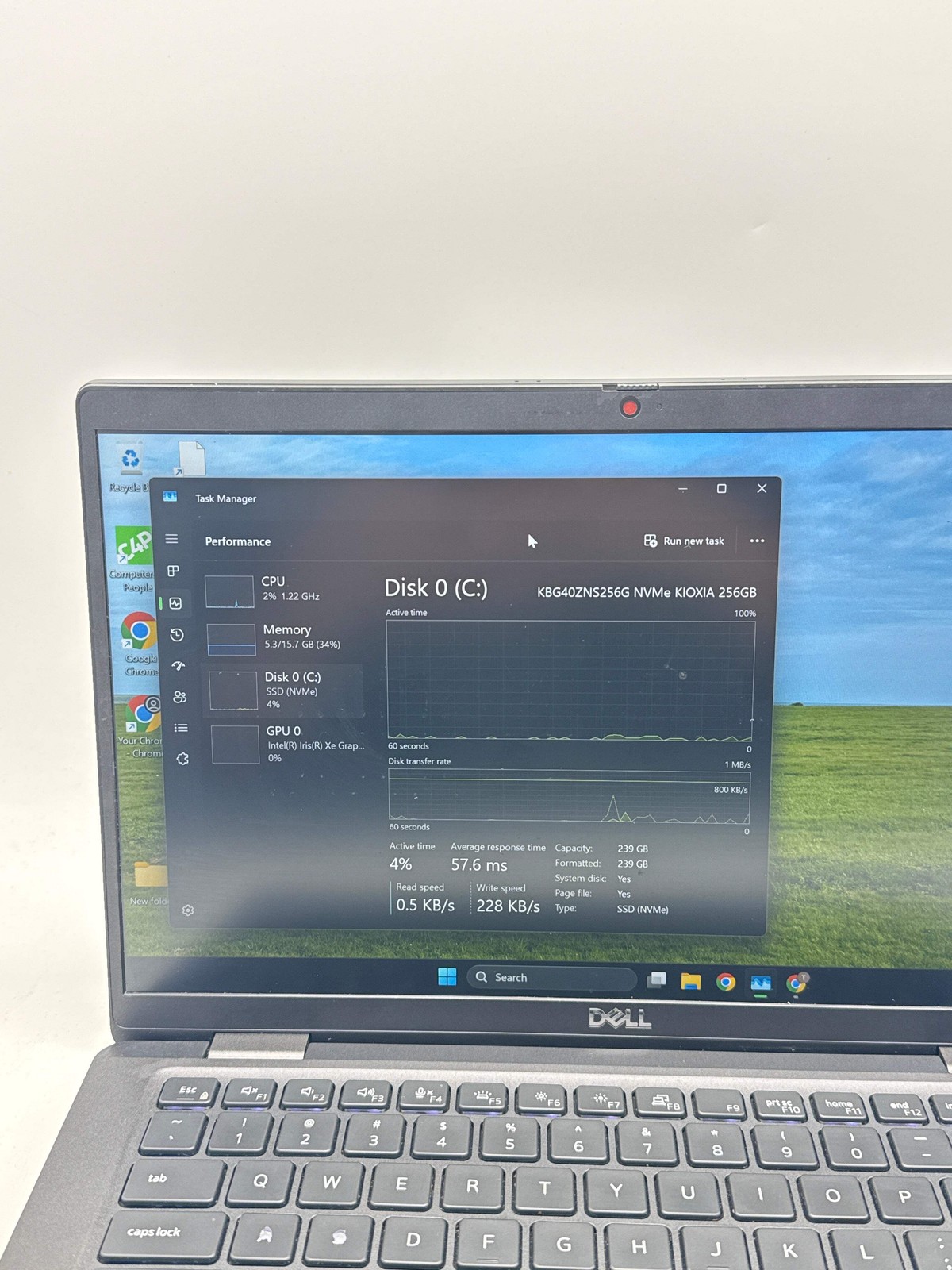 Dell Latitude 7320 13.3″ Core i7-1185G7 16GB RAM 256GB SSD Black For Parts