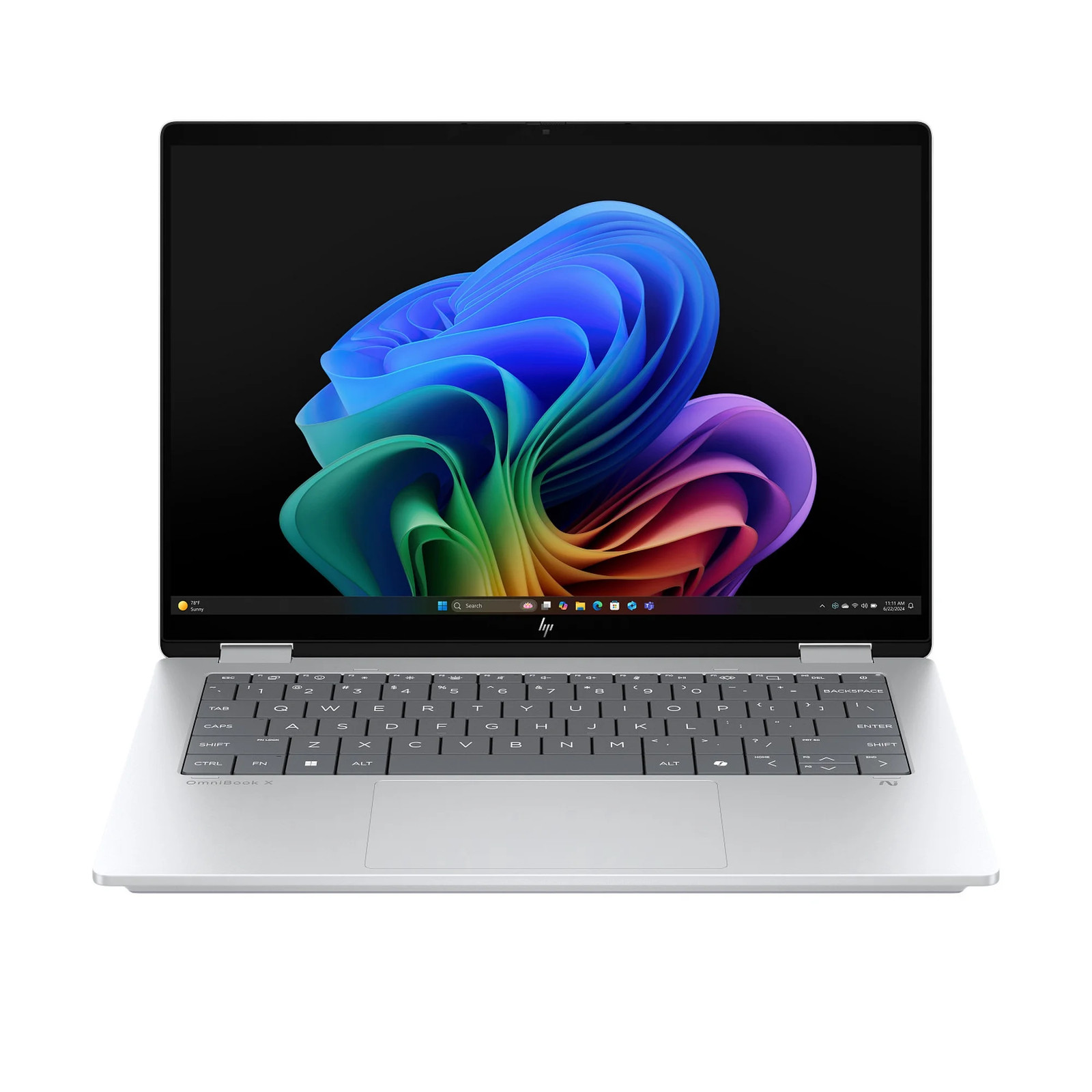HP OmniBook X 14-fm 14″ FHD+ Laptop, Ultra 7 256V, 16GB, 512GB, Windows 11