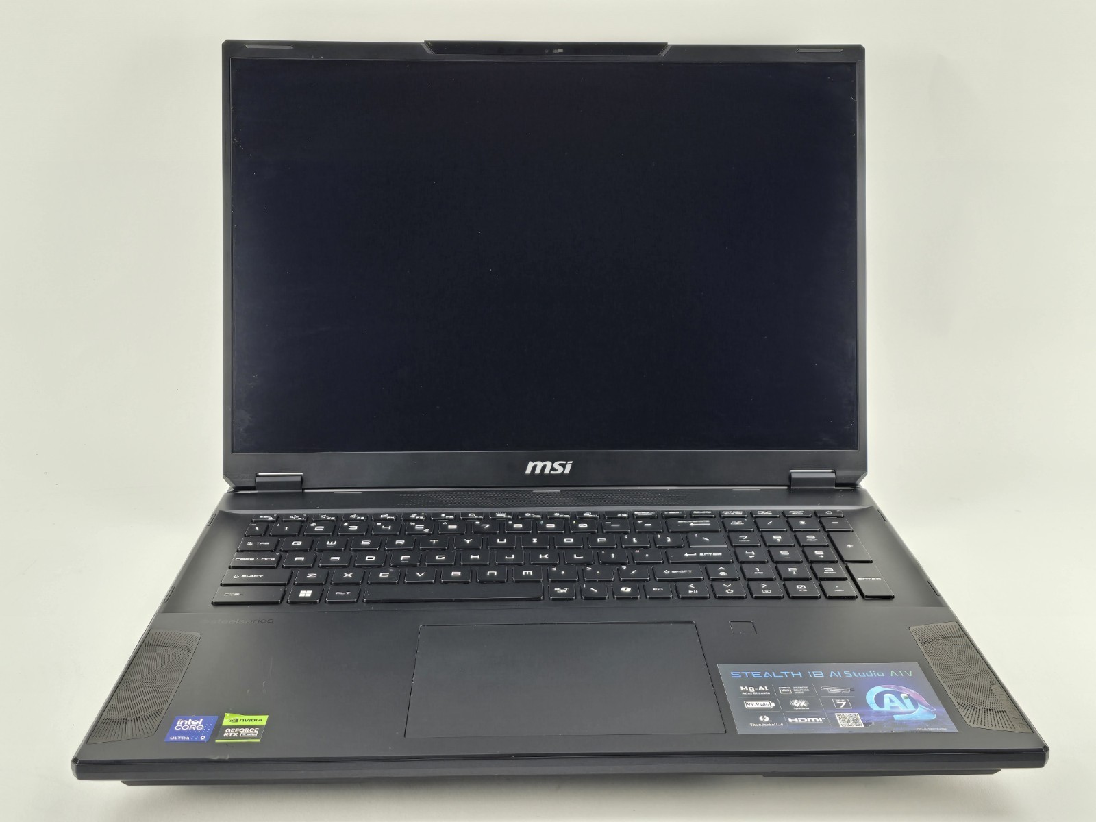 MSI Stealth 18 AI Studio 18″ UHD+ Ultra 9 185H 32GB 1TB RTX 4080 – Used – READ
