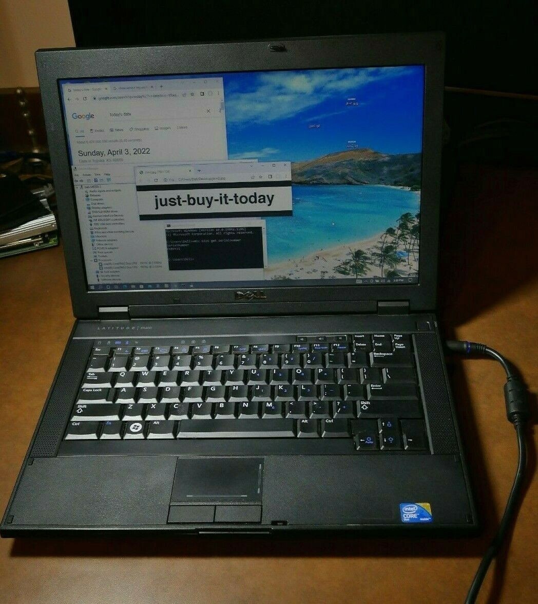 DELL Latitude E5400 2.53GHz, 4GB, 160GB HD, Blue Tooth