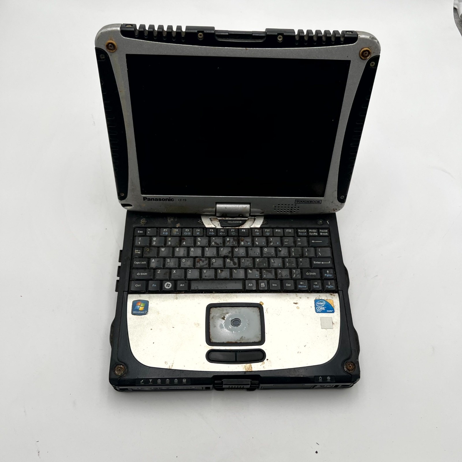 Panasonic Toughbook CF-19 2in1 Fully Rugged Laptop 10.1” XGA Display – For Parts