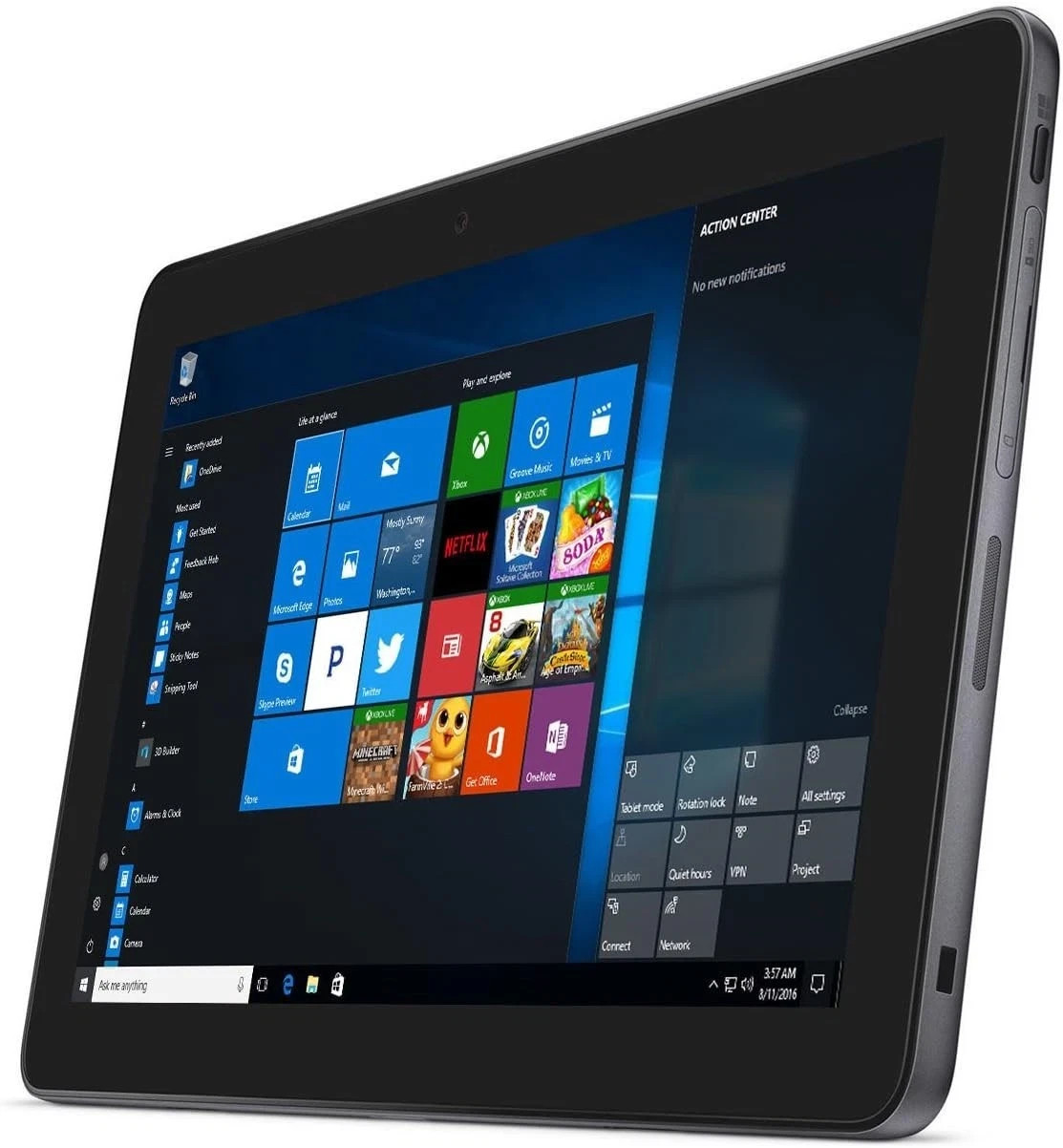 Dell Latitude 5175 10.8″ Touch Tablet Laptop 1.1GHz 8GB 256GB SSD Windows 11 Pro