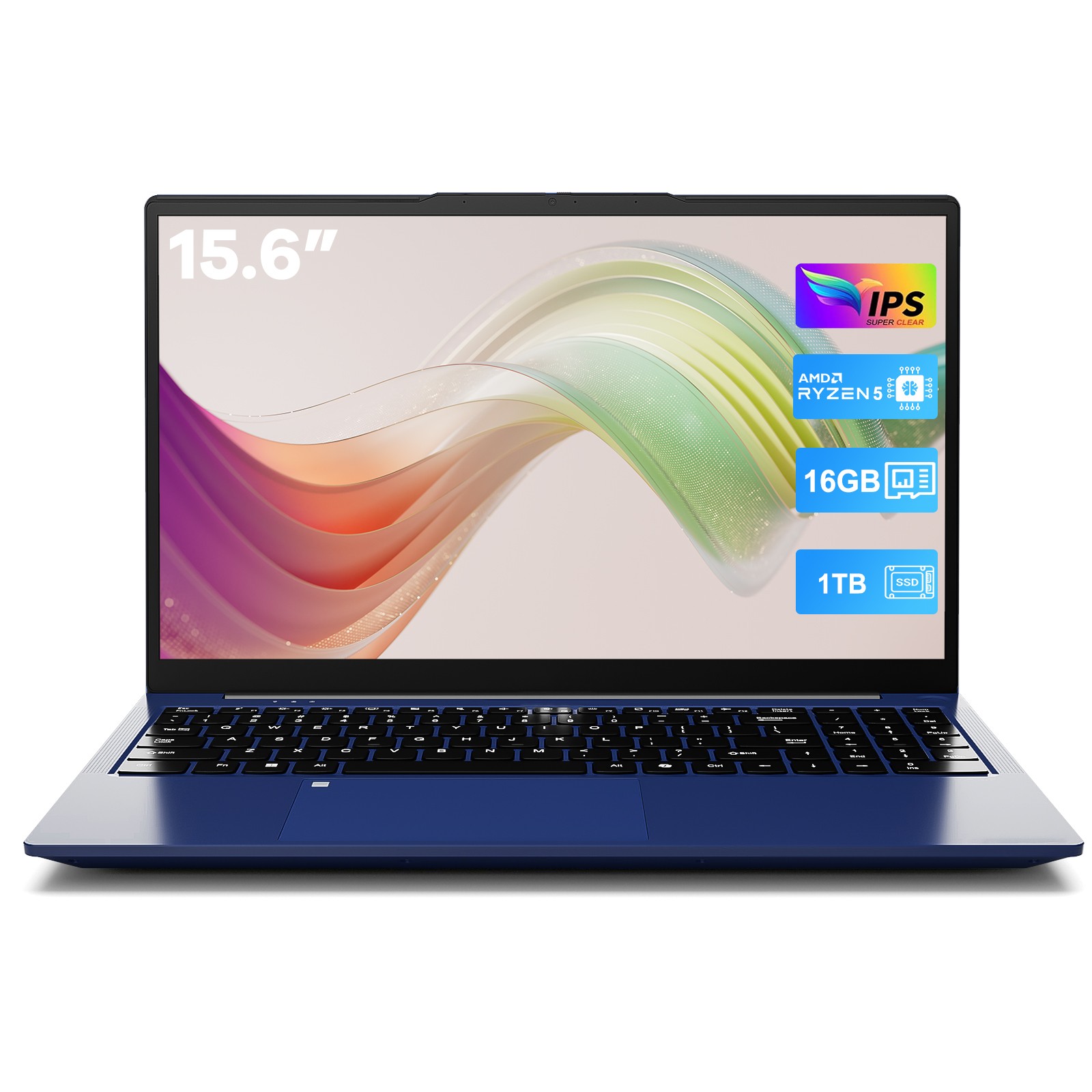 15.6 Laptop Full HD Laptop AMD Ryzen 5 (Beat i3-1215U), 16/32GB RAM Windows 11