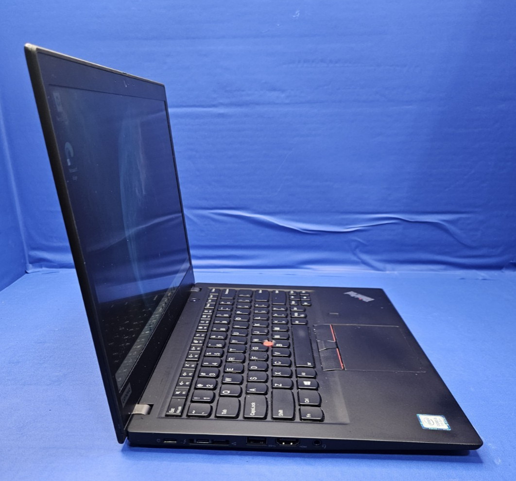 Lenovo Thinkpad T490s Core i5-8265U @ 1.60GHz 256GB SSD 8GB RAM Windows 11 Pro.