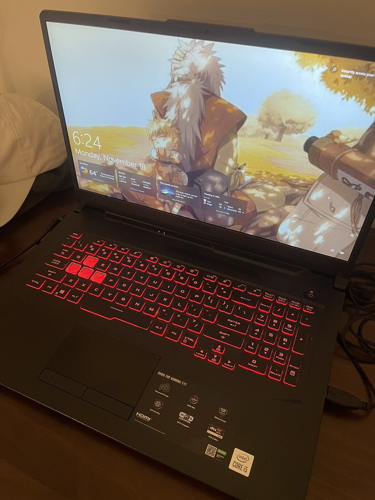 ASUS TUF Gaming F17 17.3 inch (512GB, Intel Core i5 10th Gen., 4.50GHz, 8GB)…
