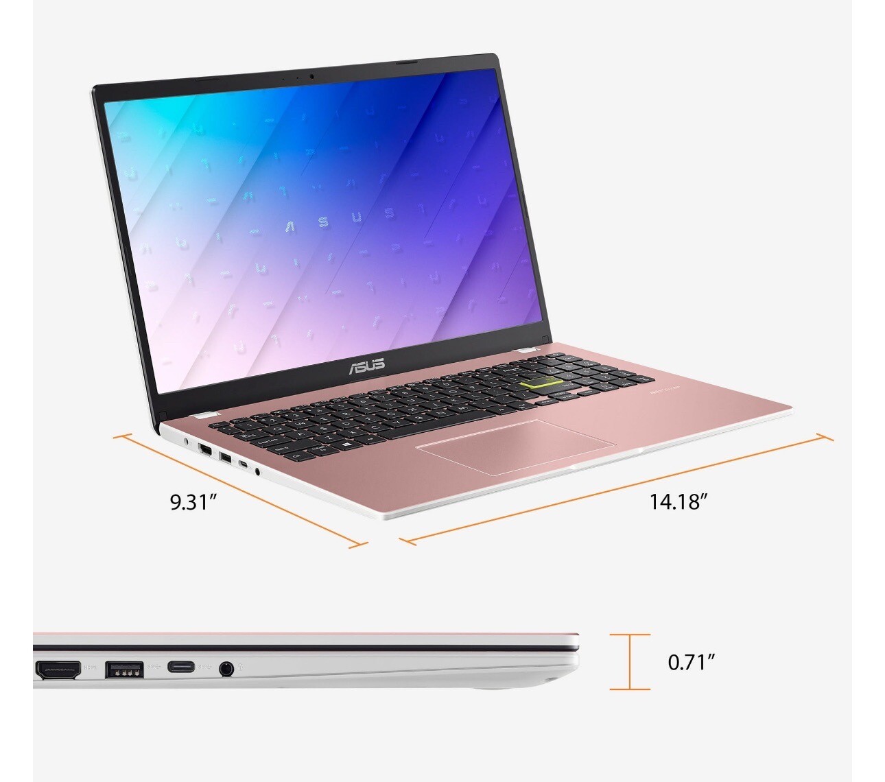 ASUS Vivobook Go 15.6″ FHD Laptop, Intel Pentium, 4GB,128GB, Win 11 (S Mode)