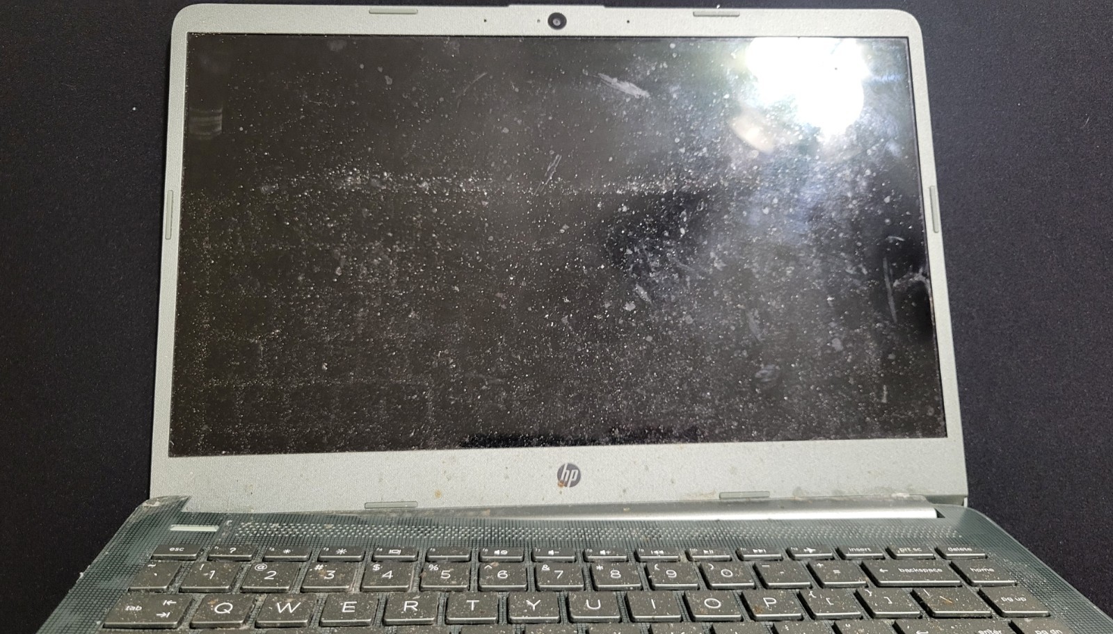 Damaged laptops, unknown condition. storage unit find. 3 Chromebooks, 2 laptops.