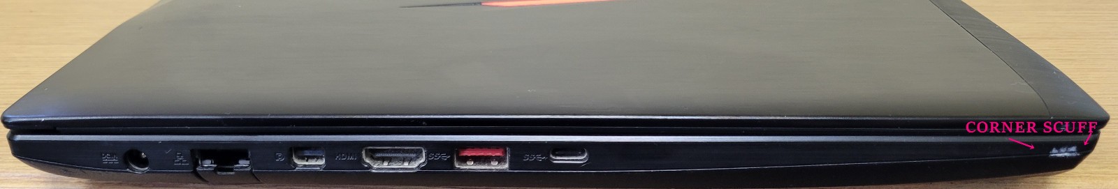 Asus Strix Gaming Laptop GL502VMK i7-7700HQ 2.80GHz 16GB Gtx 1060 No OS/SSD