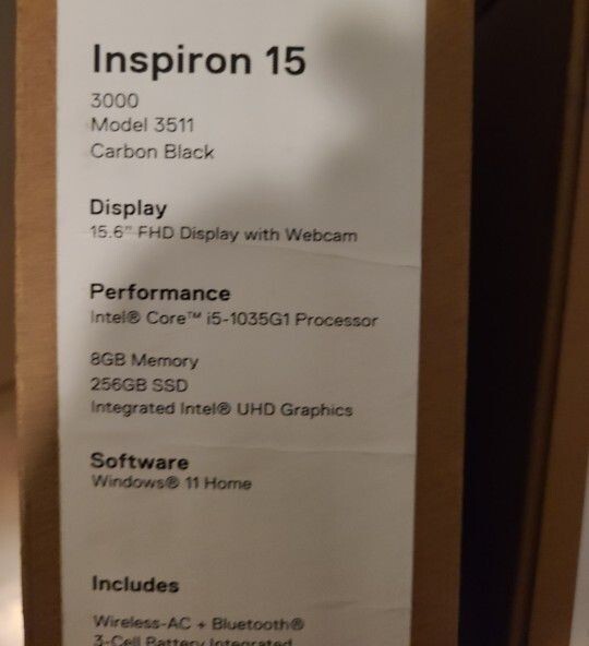 Dell Touch Laptop