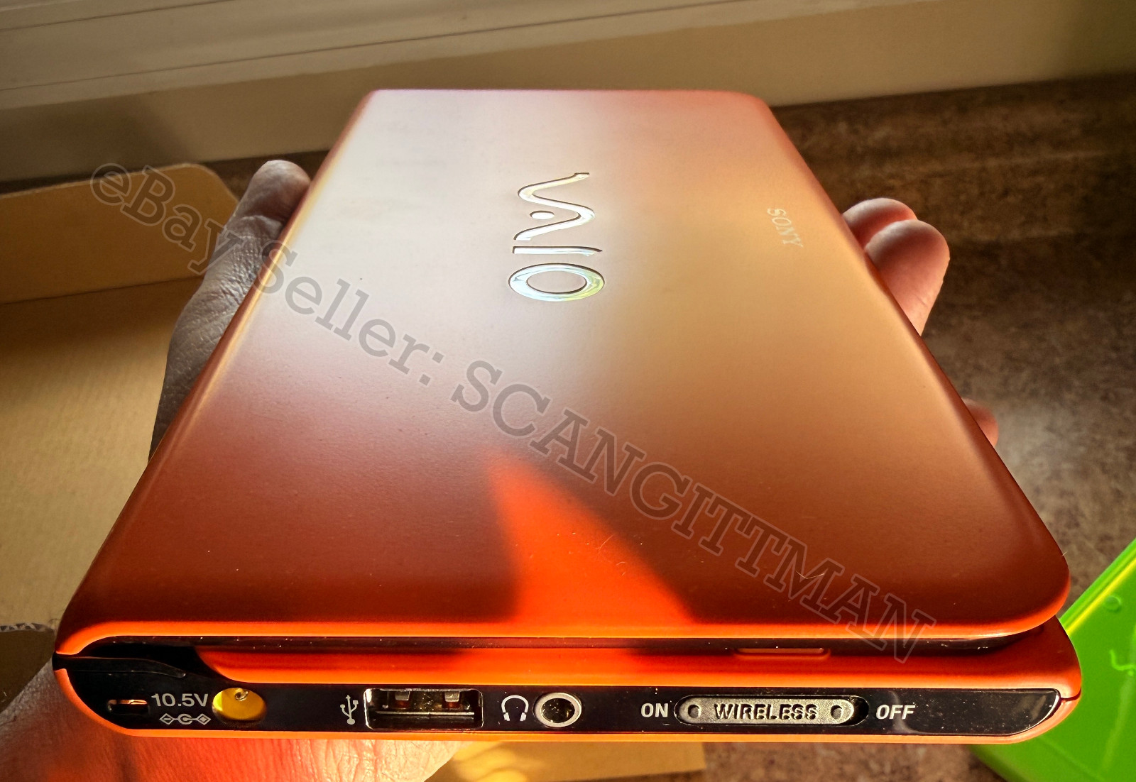 Sony Vaio Personal Computer P Series VPCP119KJ Z530 NICE CONDITION – Neon Orange