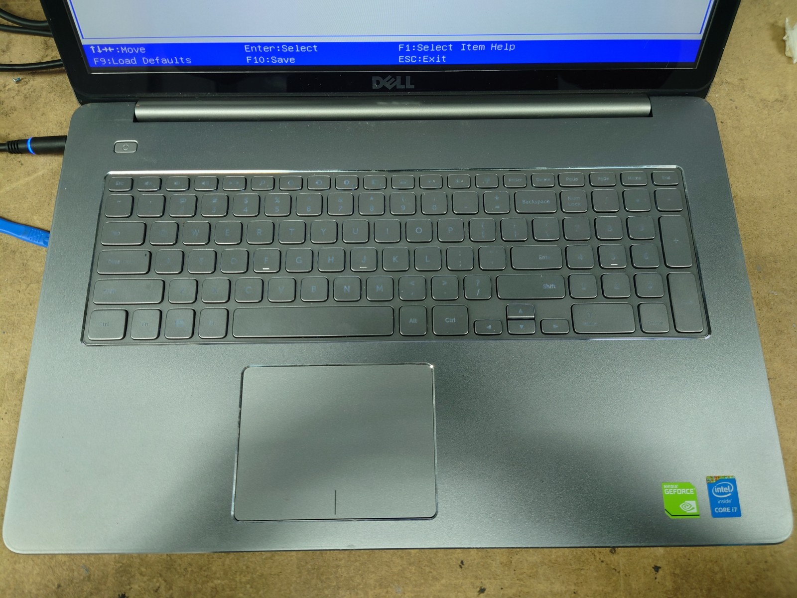 Dell inspiron 17-7746 17.3″ i7-5500U 16GB RAM No Battery/OS/SSD