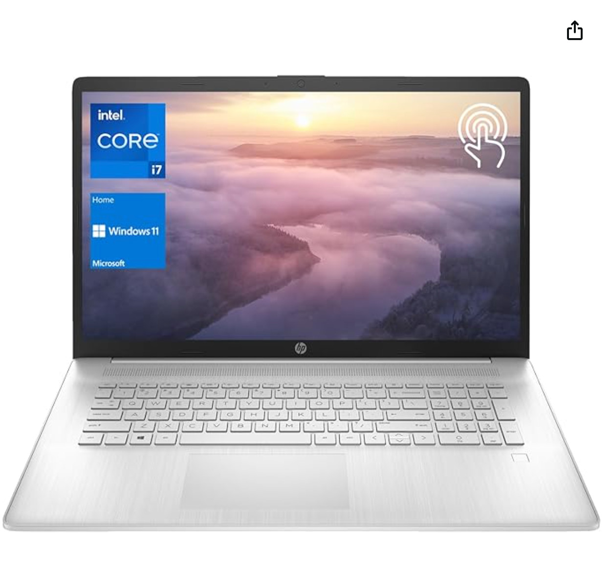 HP 17-cn0023dx 17.3″ (256GB SSD, Intel Core I5 11th Gen., 2.4GHz, 8GB) Laptop –