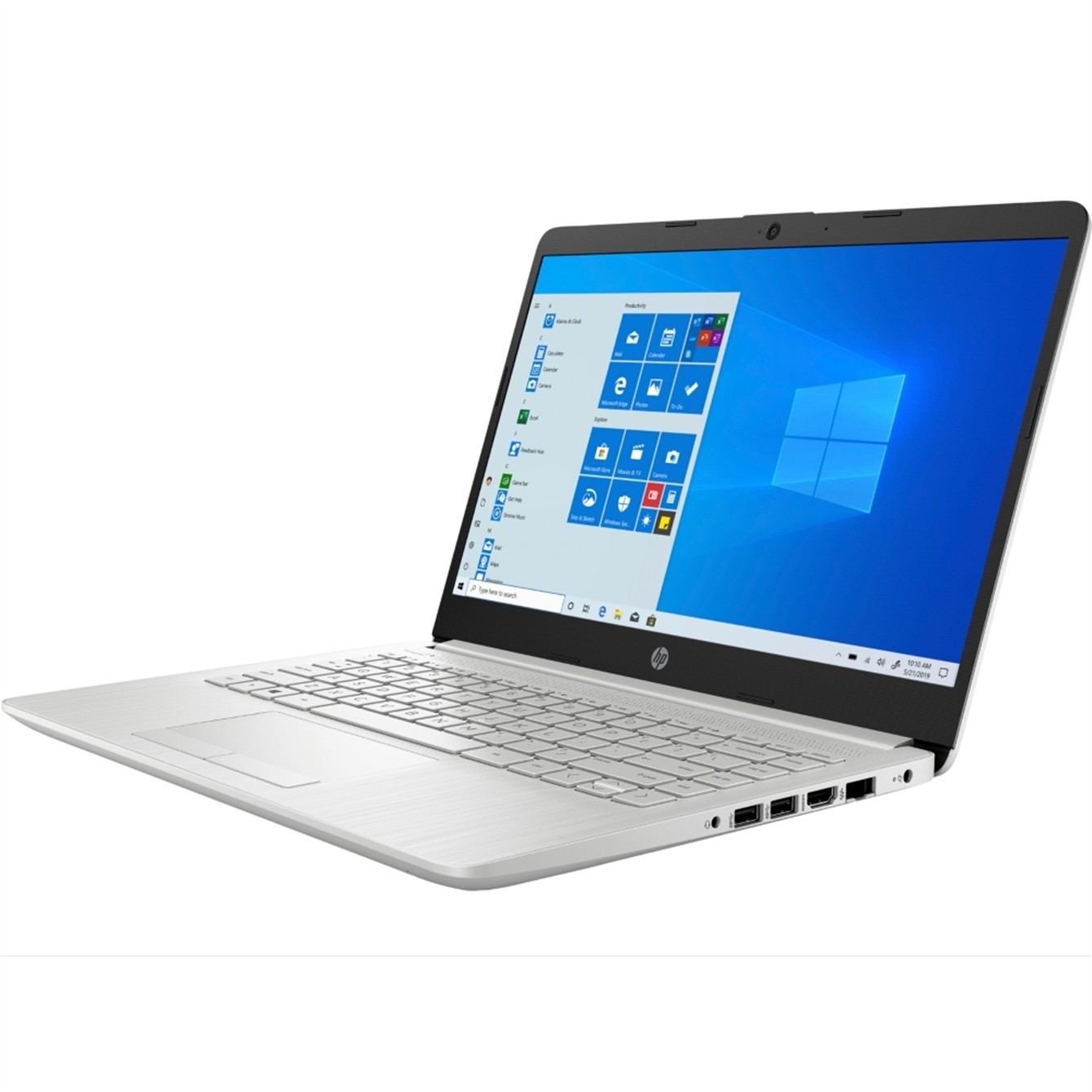 HP 14-DK1022 14″ 128GB 3 3250U Win10H, Natural Silver