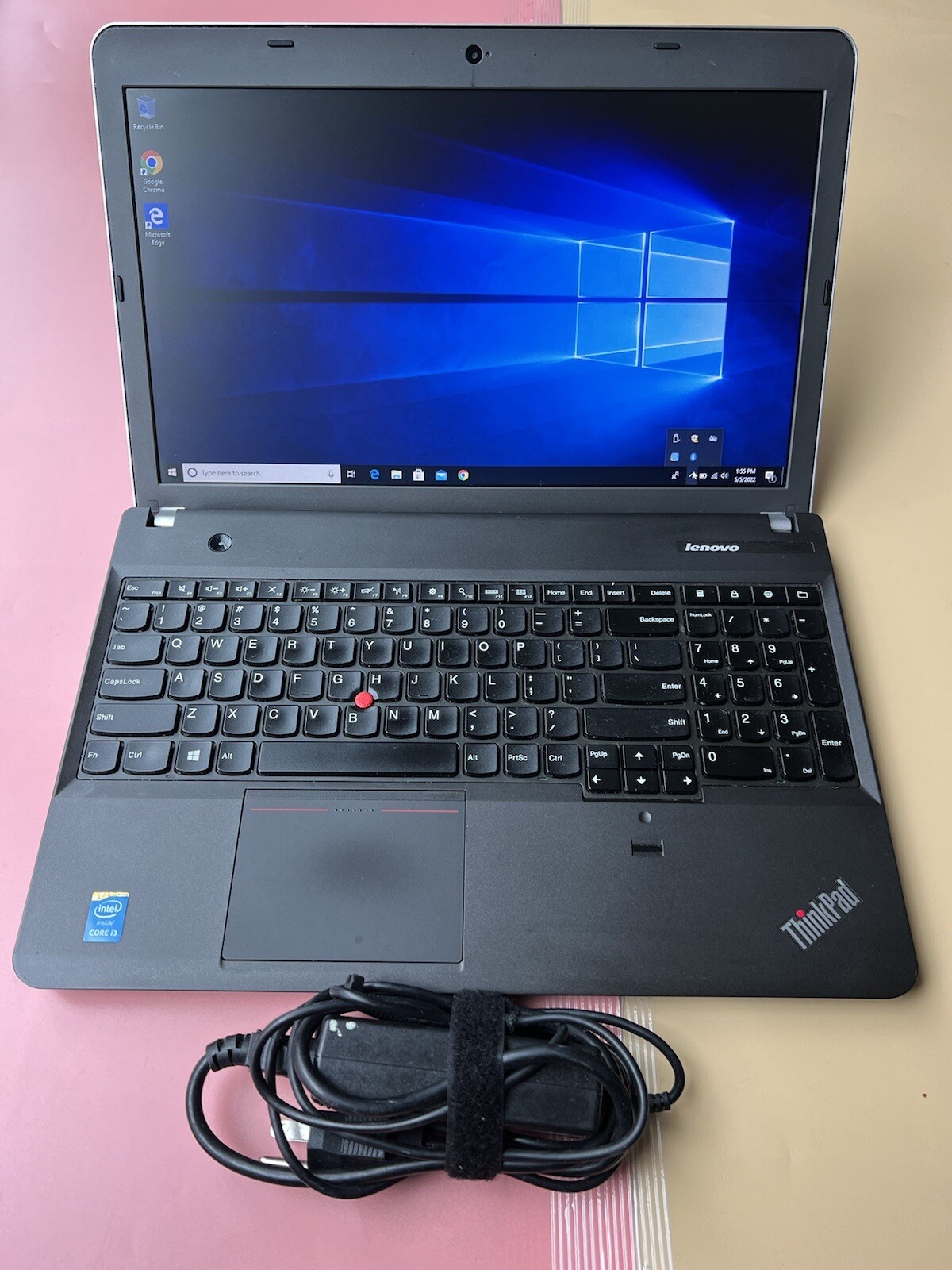 LENOVO THINKPAD E540 15.6″ Core i3-4000M 4GB RAM 120GB SSD WEBCAM BLUETOOTH