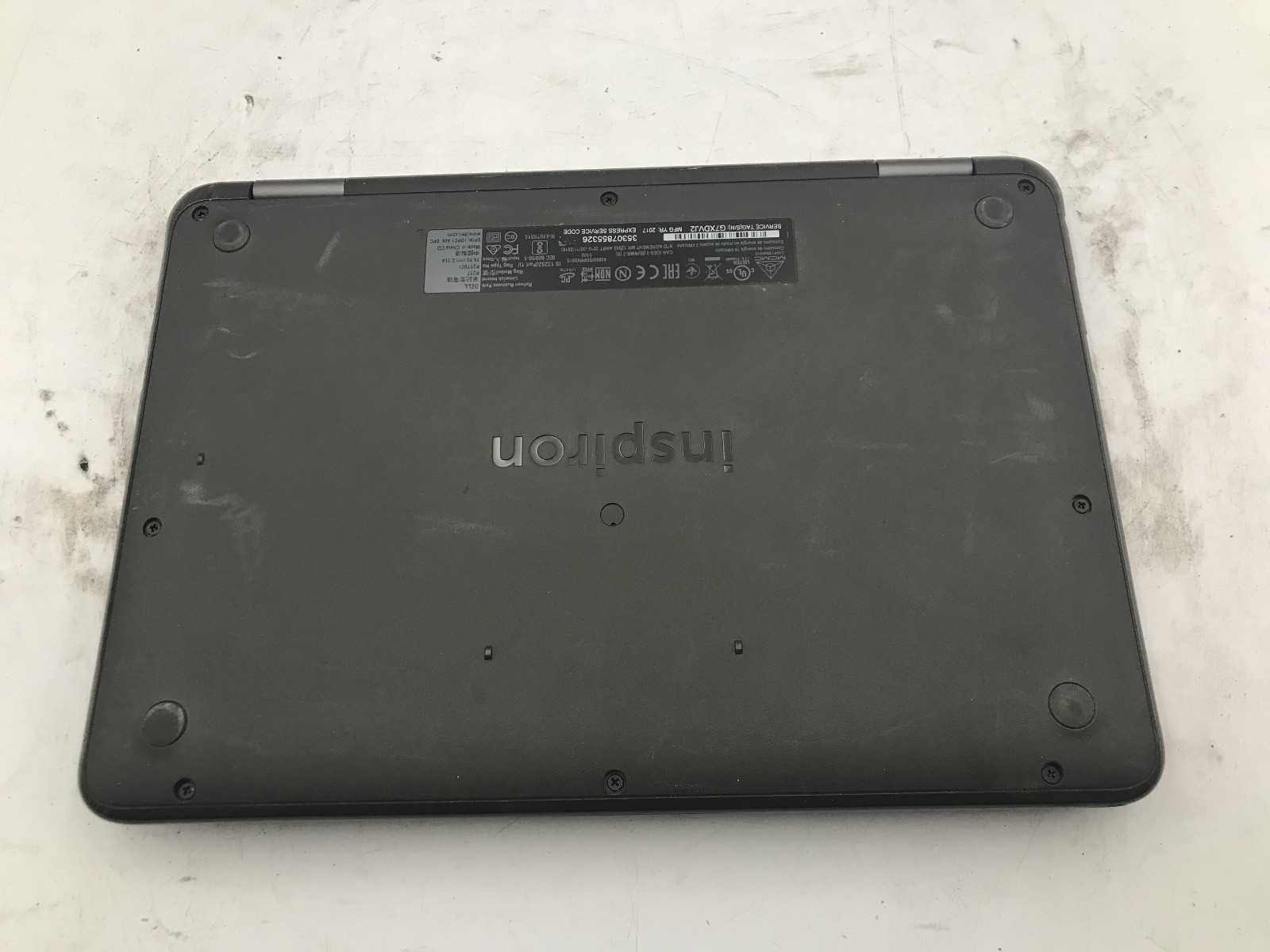 DELL INSPIRON 11 3168 – BOOTS TO BIOS – INTEL CELERON N3060 – 2GB RAM – READ -BB