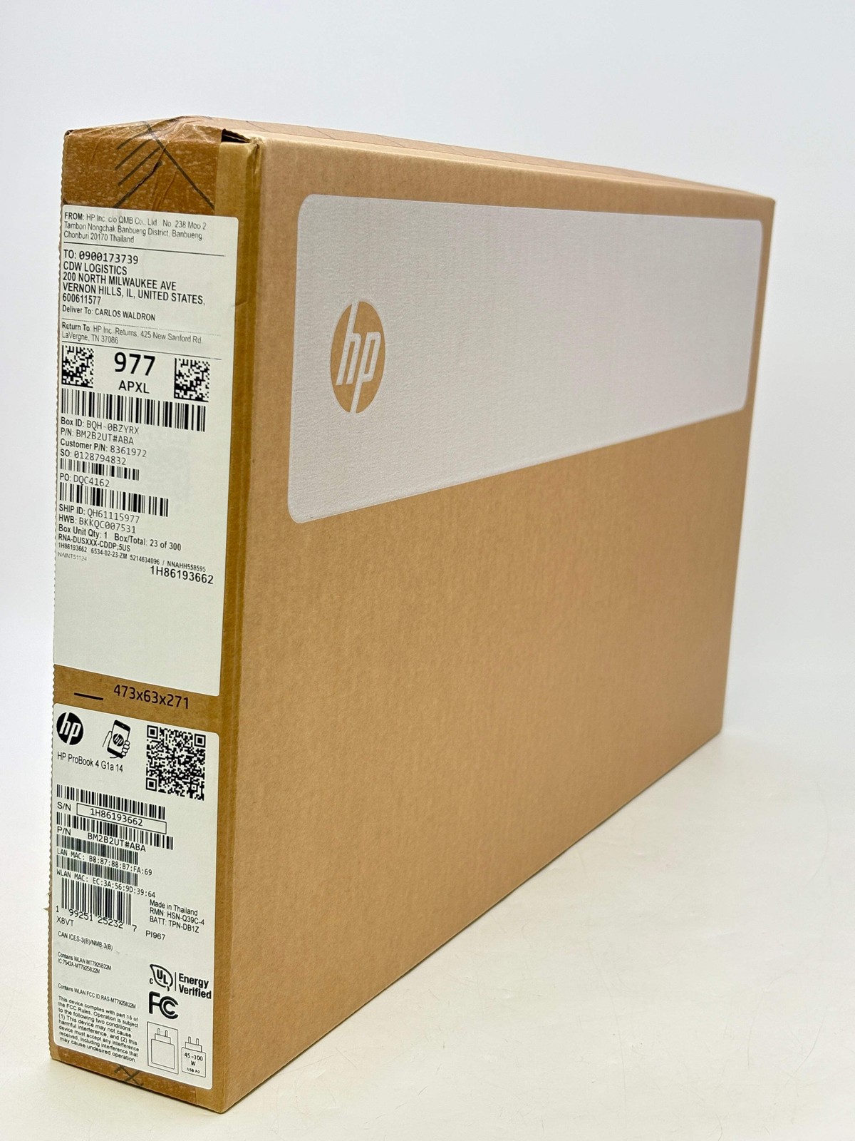 HP ProBook 4 G1a 14″ Ryzen 7 250 16GB RAM 512GB SSD New In Box