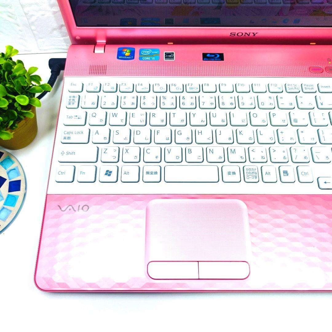 SONY VAIO pink notebook laptop i5 16 in 8GB SSD 500GB DVD Windows 11 JP Used
