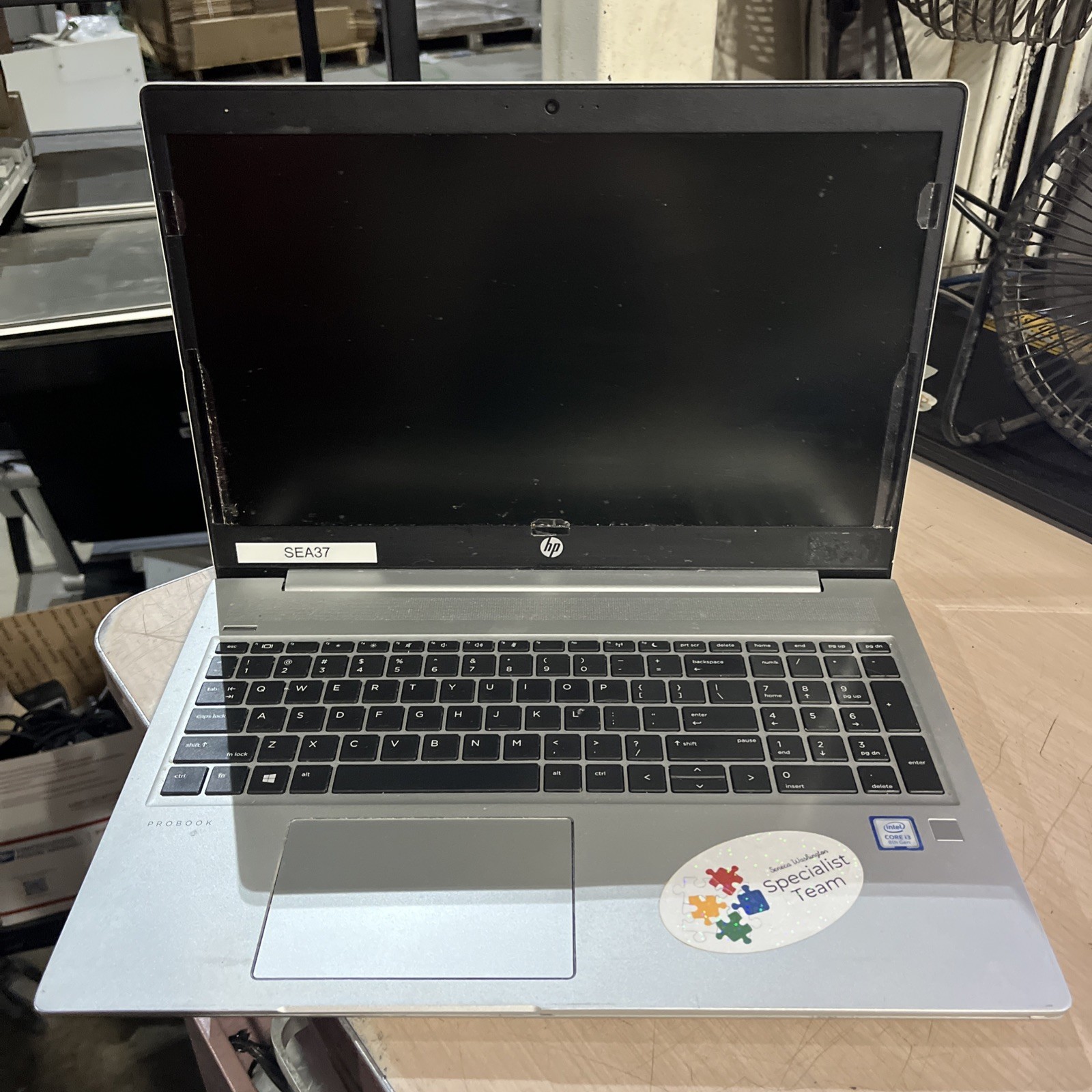 HP PROBOOK 450 G6 INTEL CORE I3 8TH GEN 8B RAM NO HD “