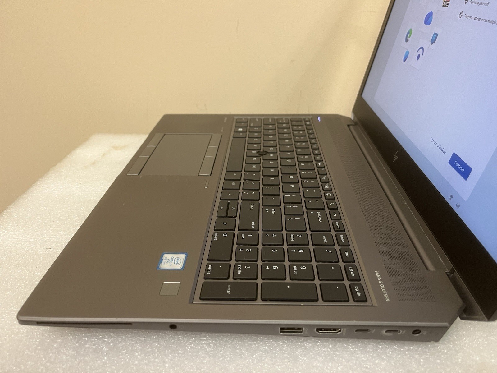 HP ZBook 15 G5 i7-8850H 32GB RAM 512GB SSD Win 11 Pro