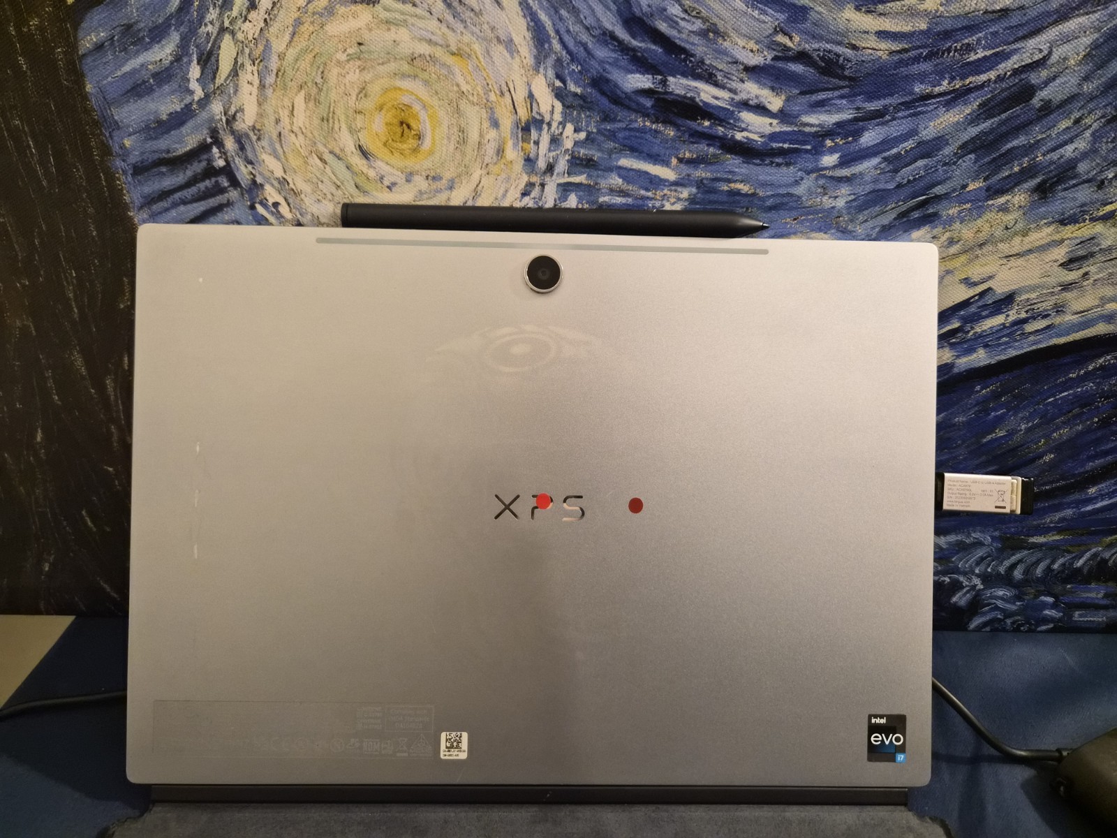 Dell Laptop XPS 13 9315 2-in-1 , stylus , 16 GB, Logitech, adapter, charger