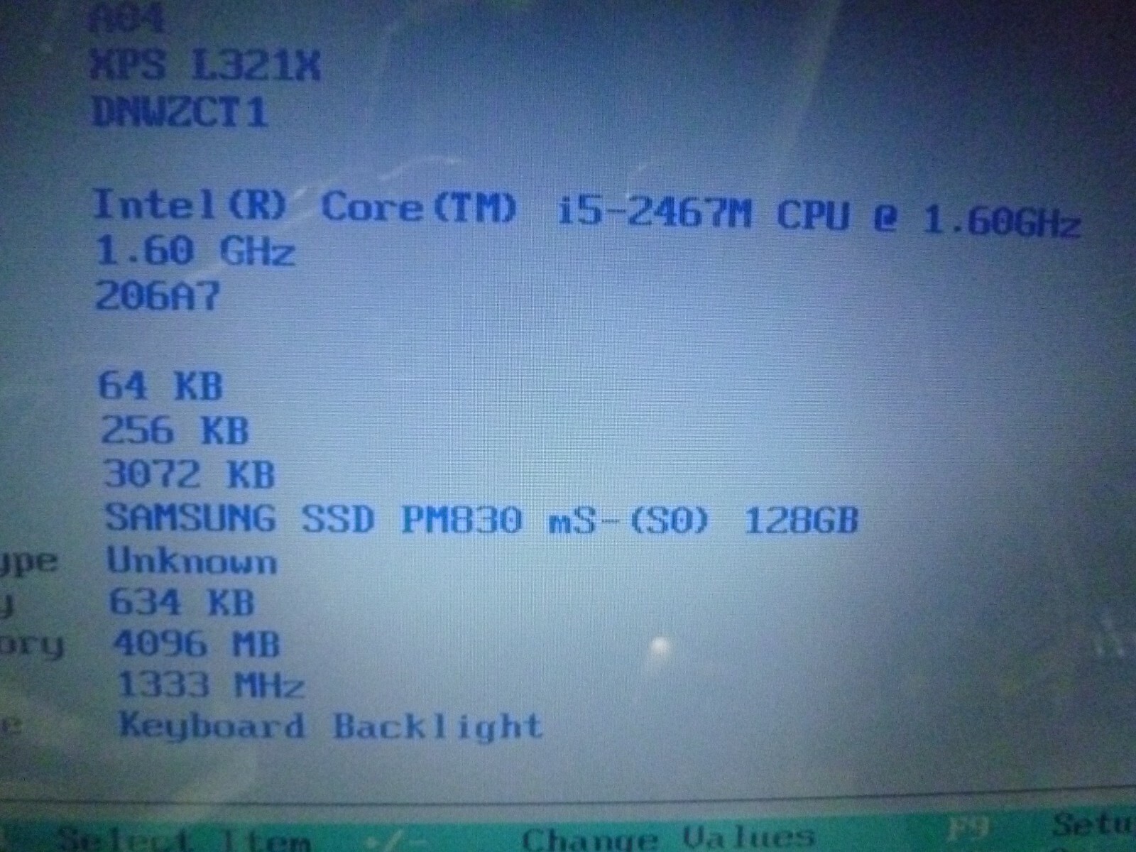 DELL XPS L321X INTEL CORE i5-2467M 4GB RAM 128GB HD SSD LAPTOP (X370)