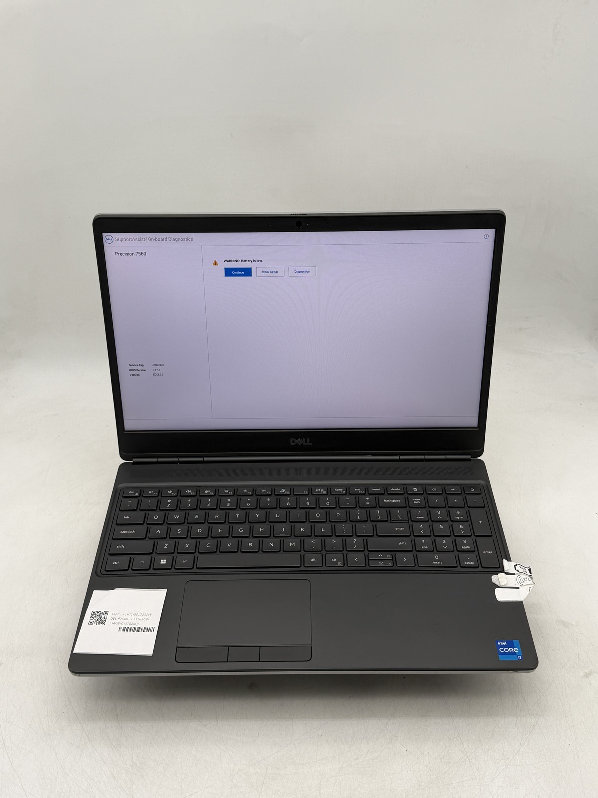 Dell Precision (7560) 15.6″ i7-11850H 40GB 256GB NO OS Read
