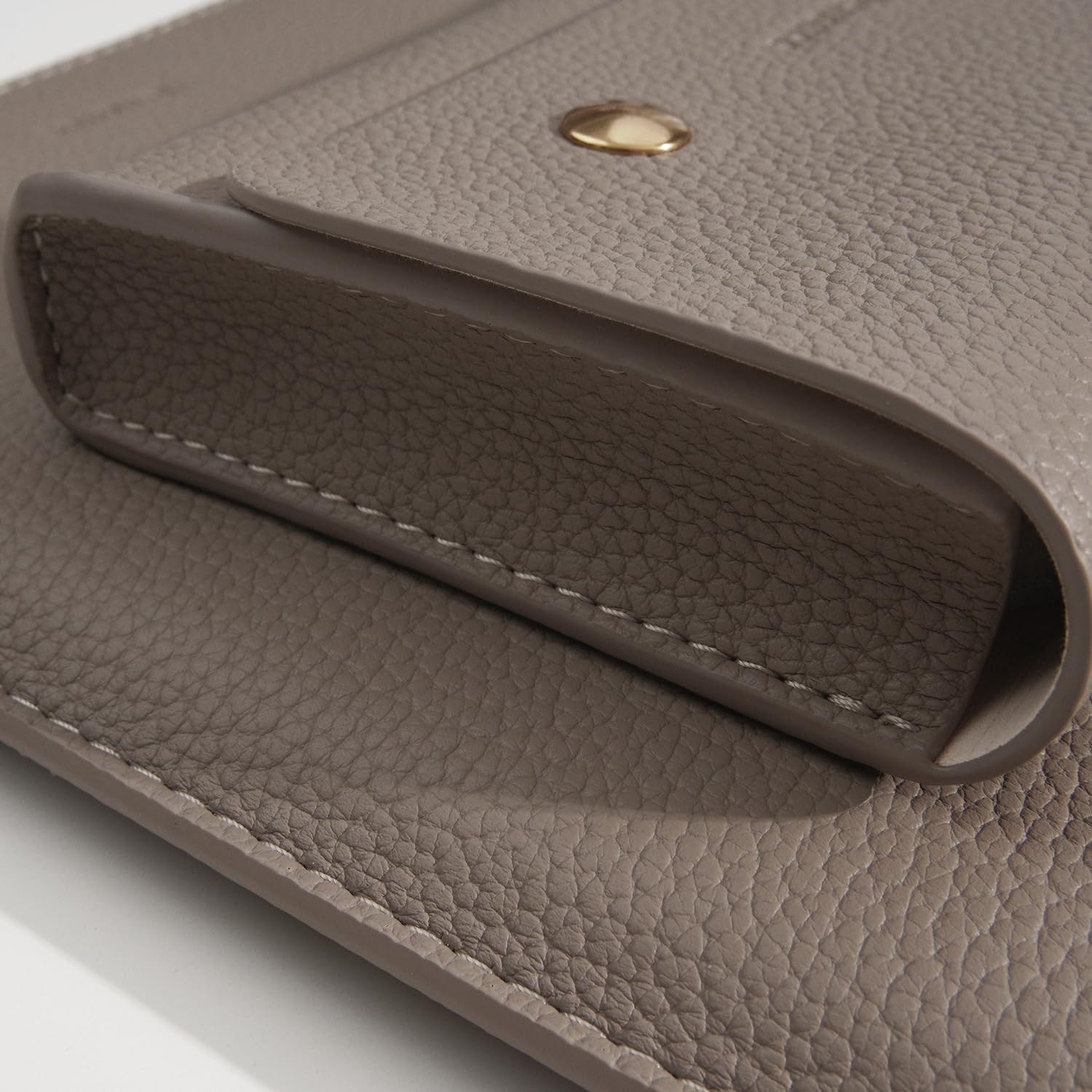 Camel PU Leather Padded Laptop Sleeve Bag 13″ Compatible with MacBook Pro & Air