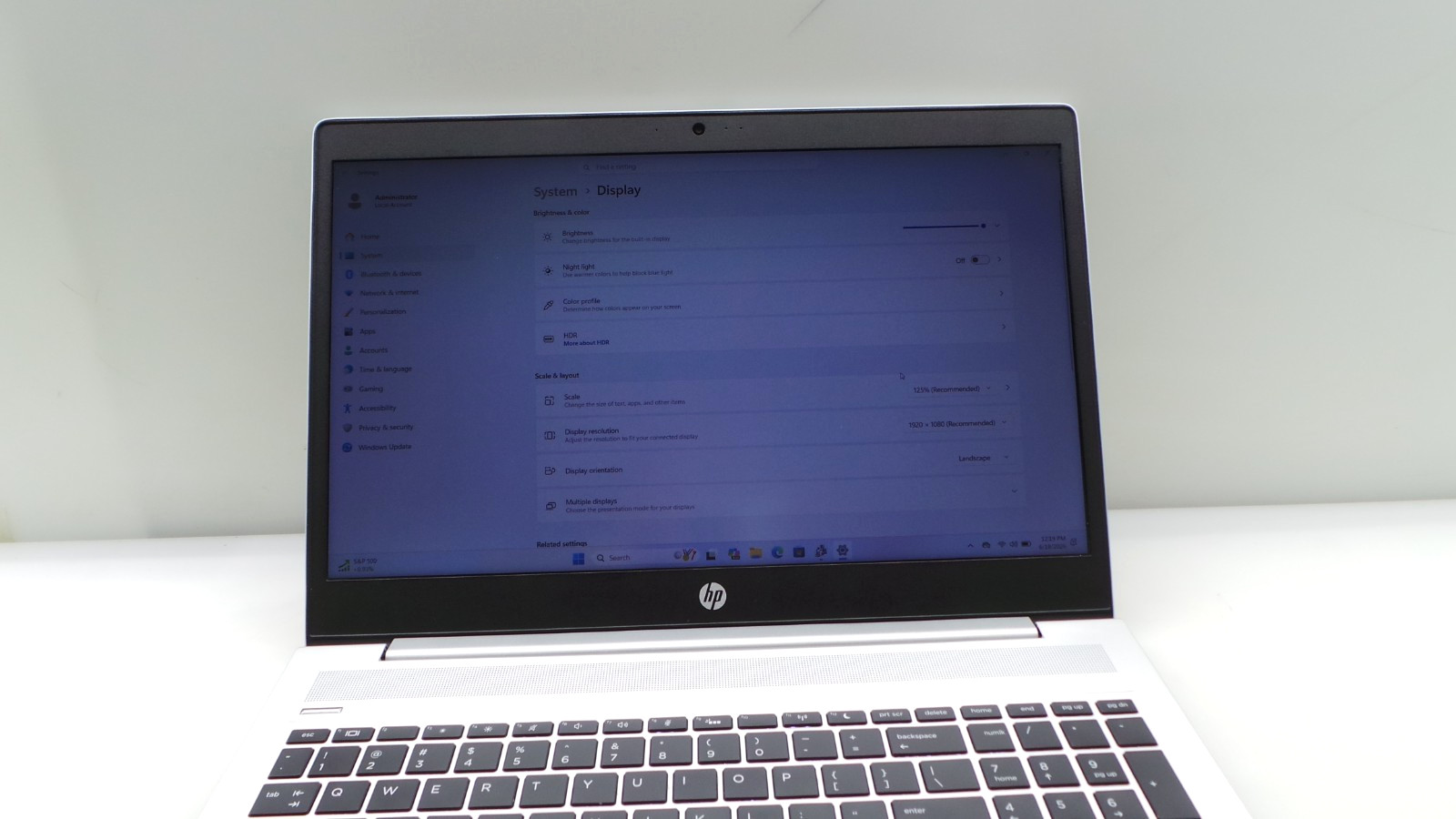 HP ProBook 455 G6 | 15.6″ | AMD Ryzen 5 2500U | 8GB RAM 256GB NVMe | WIN 11 PRO