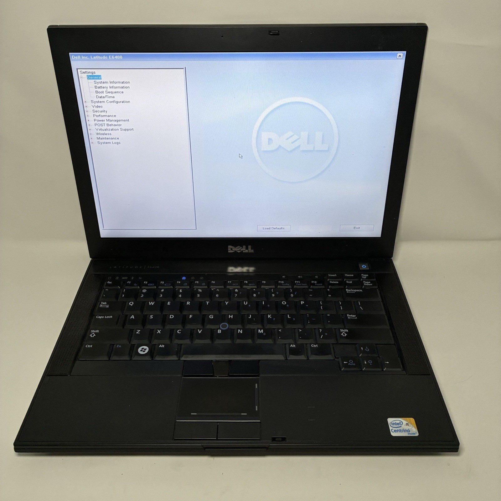 Dell Latitude E6400 Intel Core 2 Duo P8600 2.4GHz 3GB NO HDD Boots To Bios AS-IS