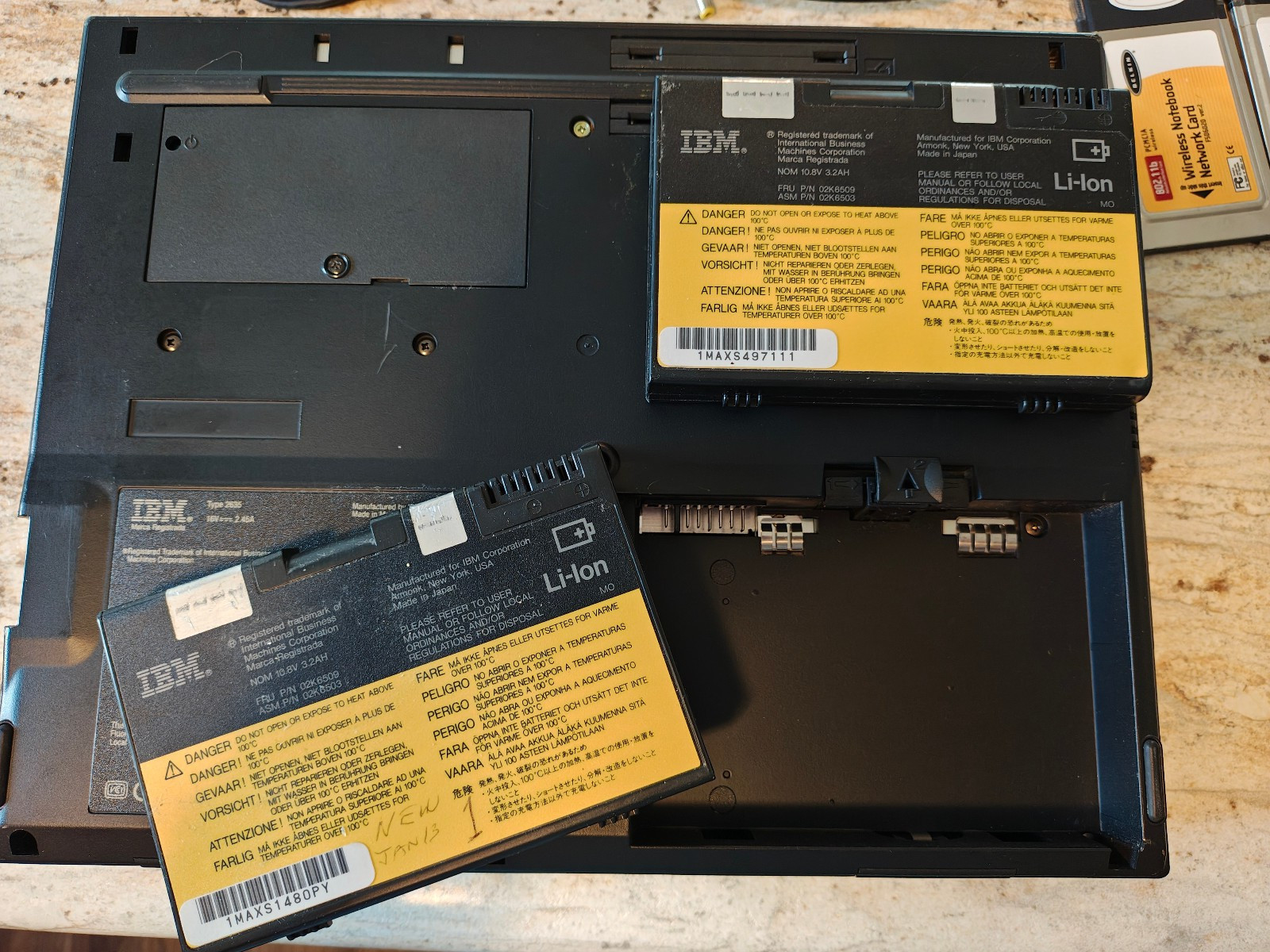 IBM ThinkPad 380Z Pentium II Floppy CD PCMCIA Cards, 96MB 2gig HD – Tested great