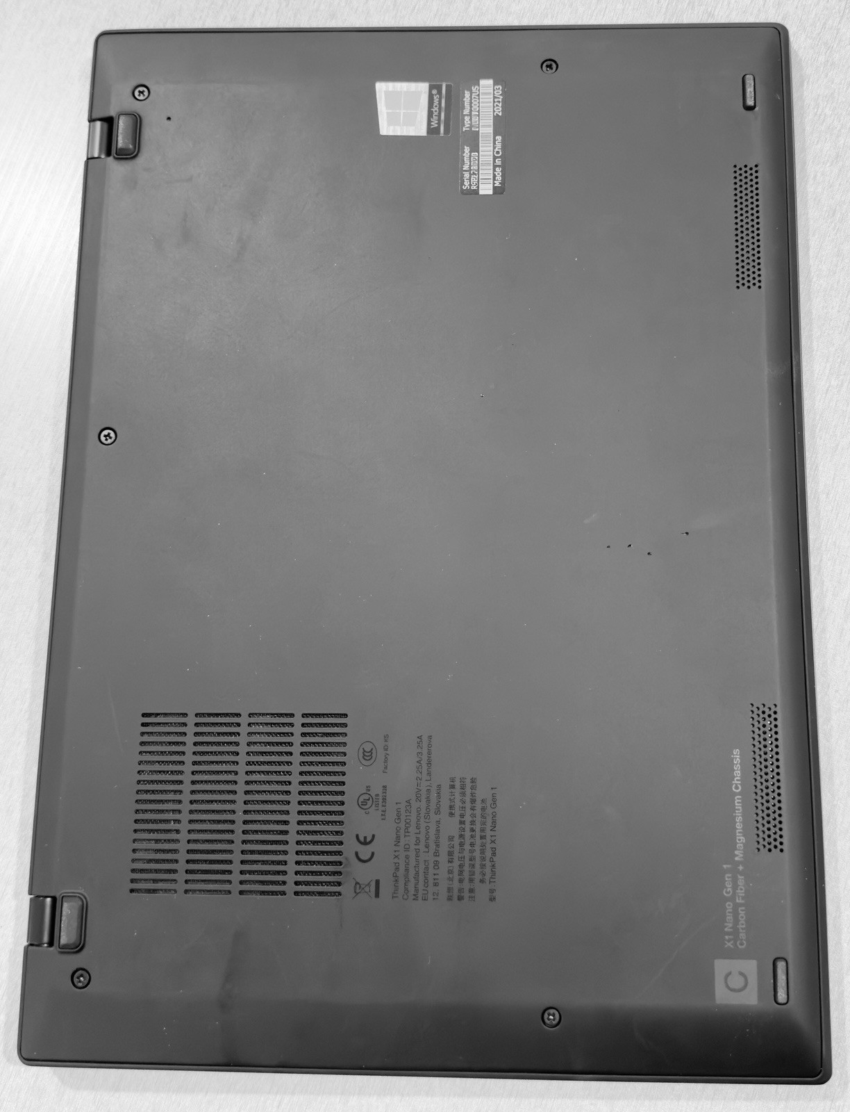 Lenovo ThinkPad X1 Nano Gen 1 Intel Core i5-1130G7 16GB 512GB SSD Grade A