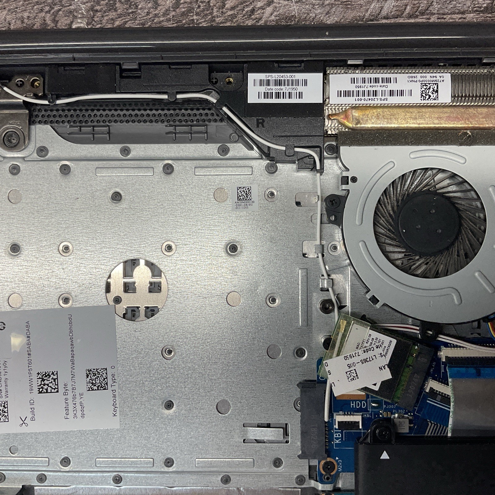 HP 250 G7 / i5 8th Gen / BIOS Unlocked / No RAM / No SSD / M15