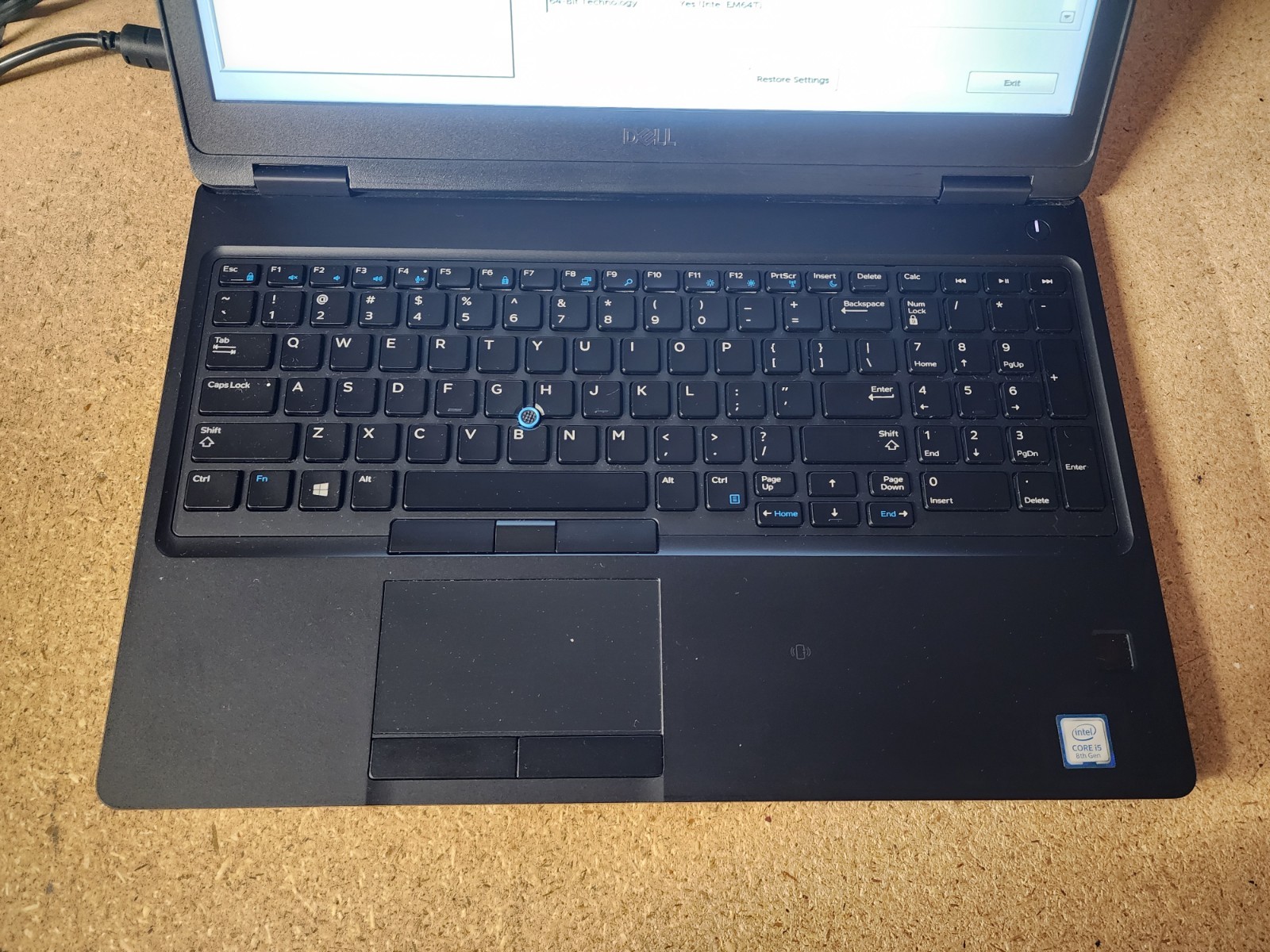 Dell Precision 3530 i5-8400H 2.5GHz No RAM/HDD/OS Quadro P600 GPU #3