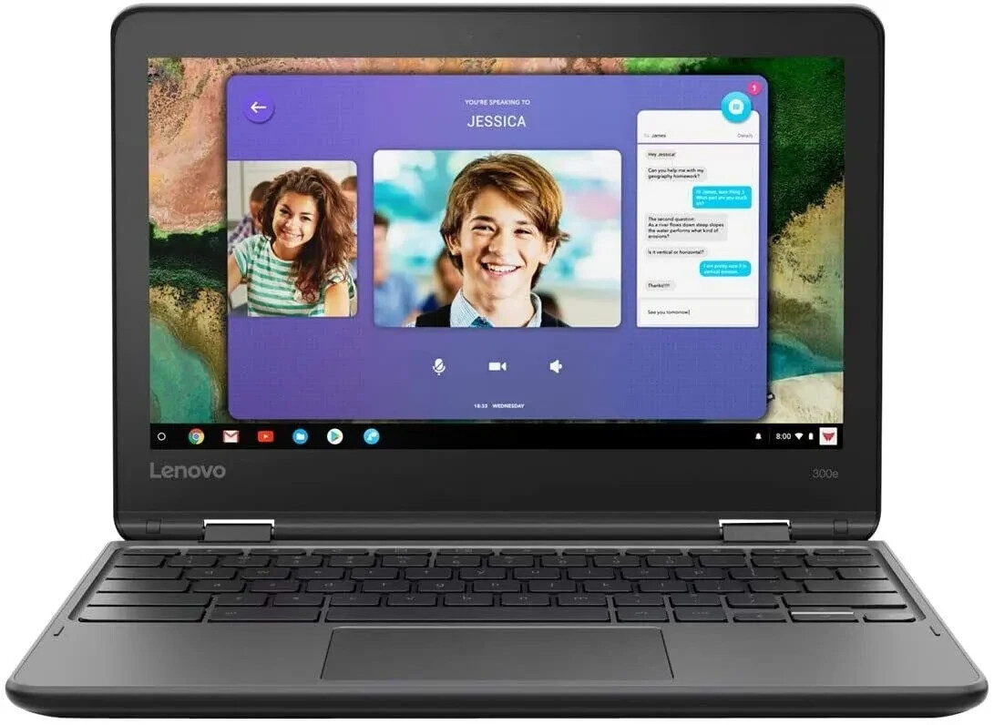 Lenovo 300e Touchscreen Chromebook 11.6″ 4GB 32gb SSD WORKS GOOD