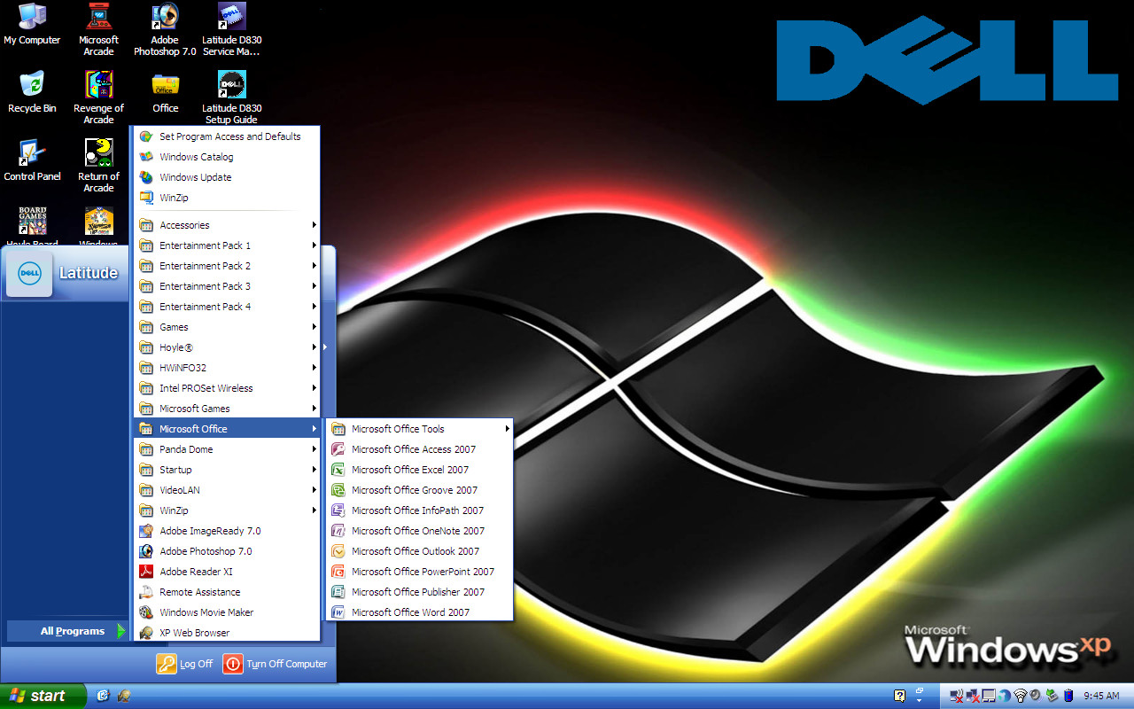 Complete Dell Latitude D830 15.4″/2.00GHz/4GB/500GB/NVIDIA GPU/DVDRW/WIFI/XP PRO