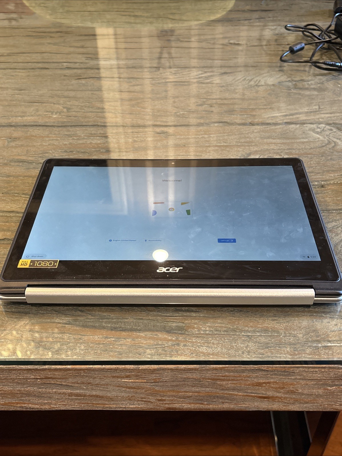 Acer Chromebook R13 Touchscreen Fold Technology 13″ Great Condition With Charger