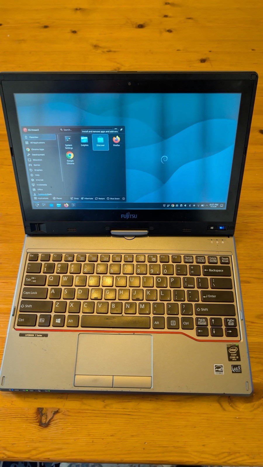 Fujitsu Lifebook T725 i5-5300U 6GB RAM 240GB SSD No OS Charger/Stylus INCLUDED