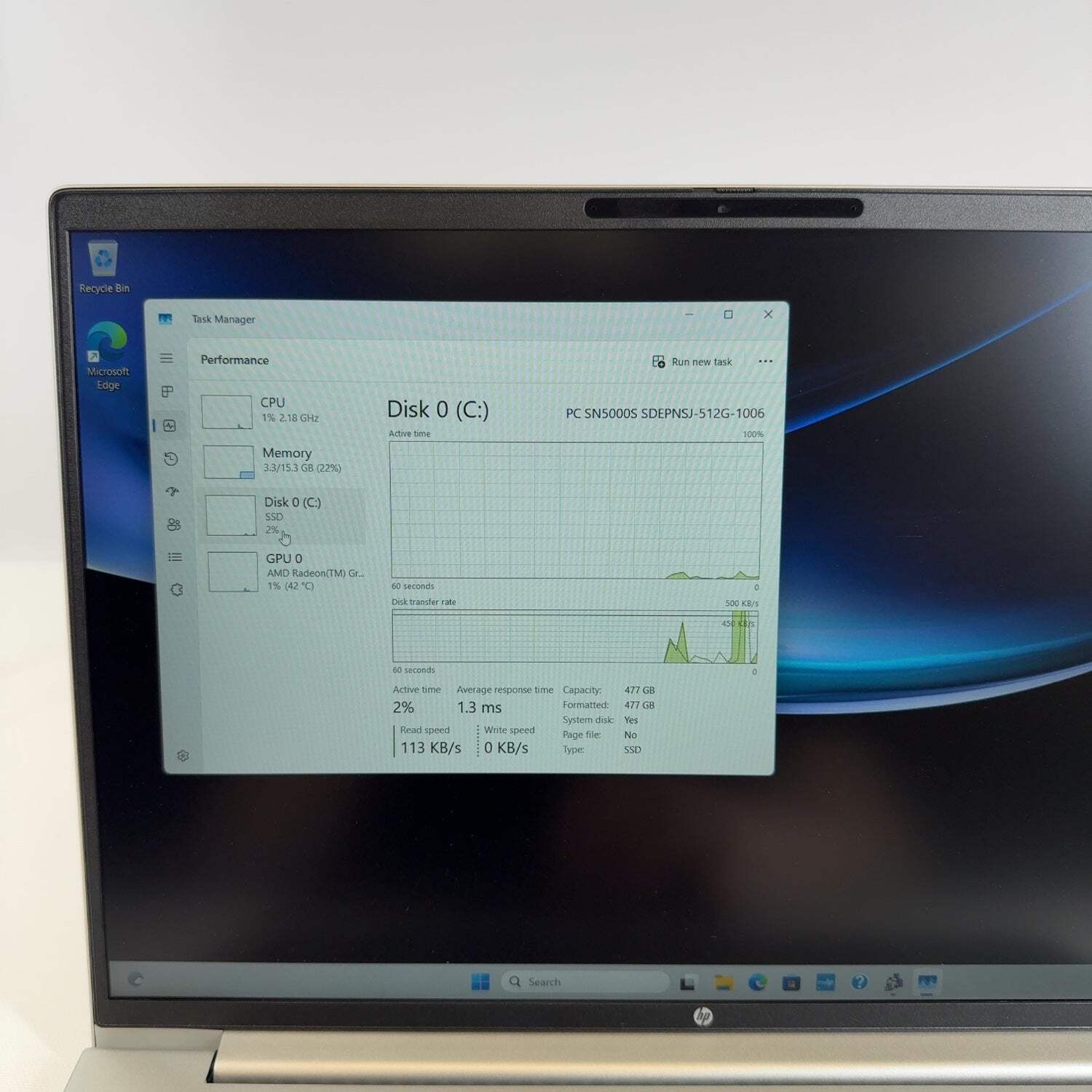 HP ProBook 465 G11 A1RM8UT#ABA 16″ Ryzen 7 7735U 2.7GHz 16GB RAM 512GB SSD