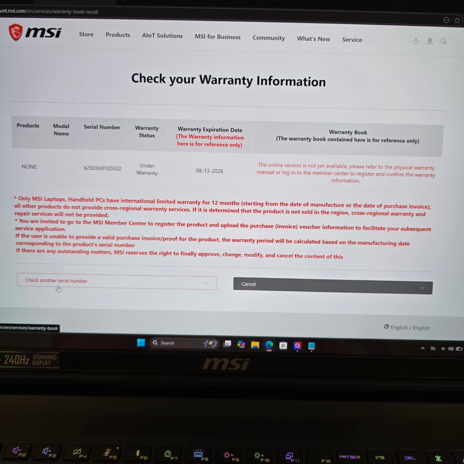 MSI Stealth A16 QHD+ OLED 240Hz Ryzen AI 9 HX 370 64GB 2TB RTX 5090 24GB DDR7